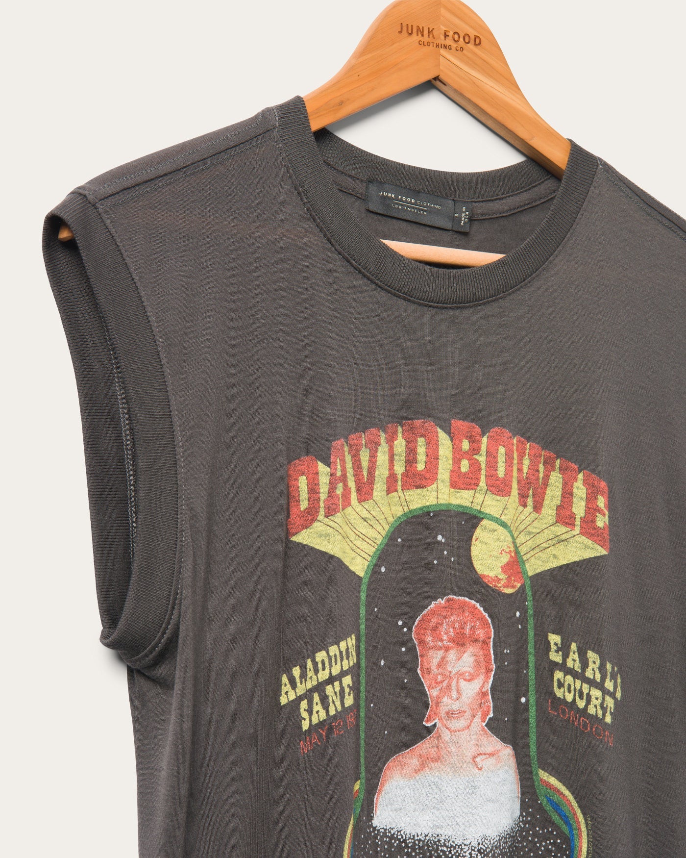 Women's David Bowie Radio City Music Hall Vintage Tissue Tank - Image 4