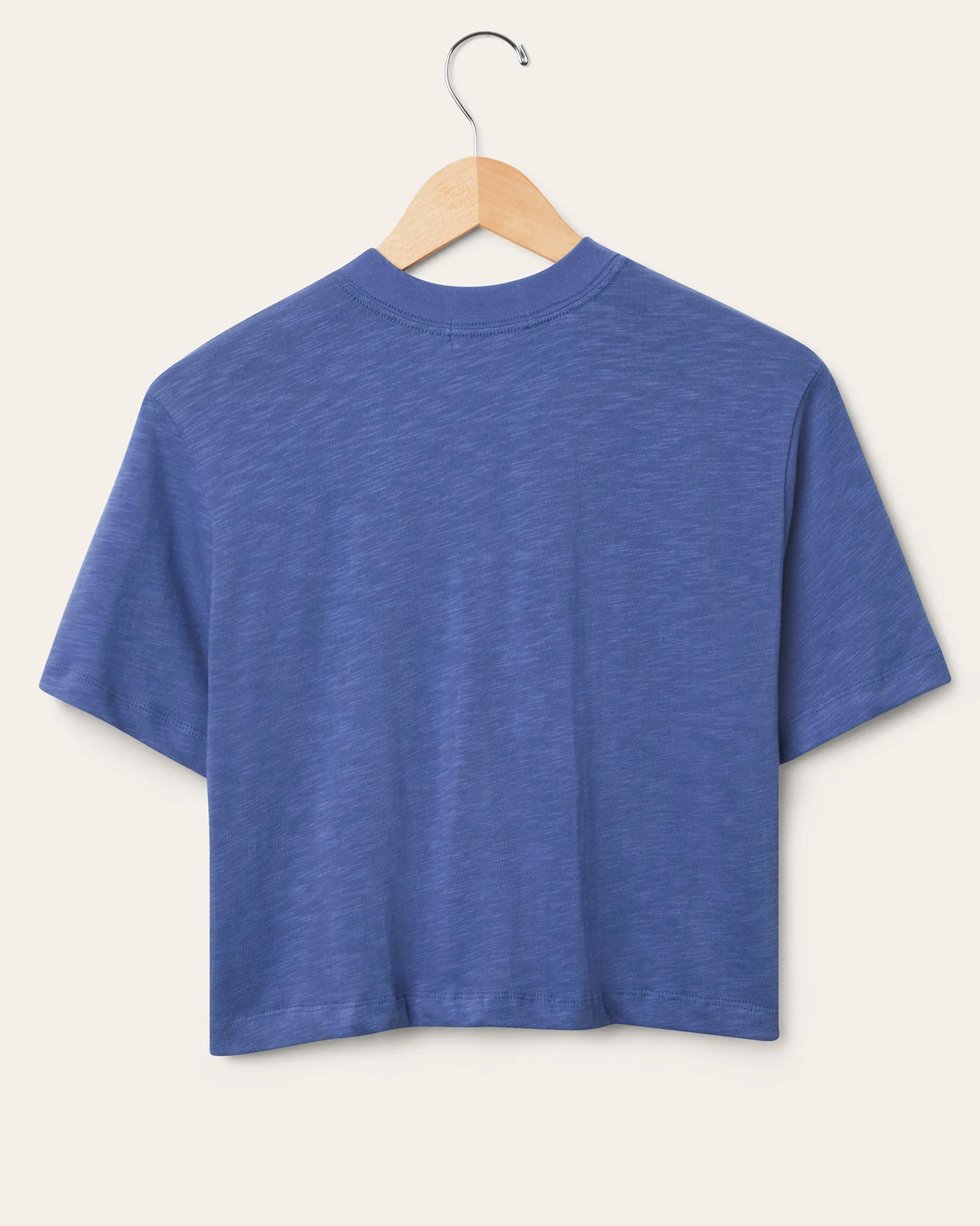 Women's Denver Broncos Thrill Mock Neck Crop Tee - Image 2
