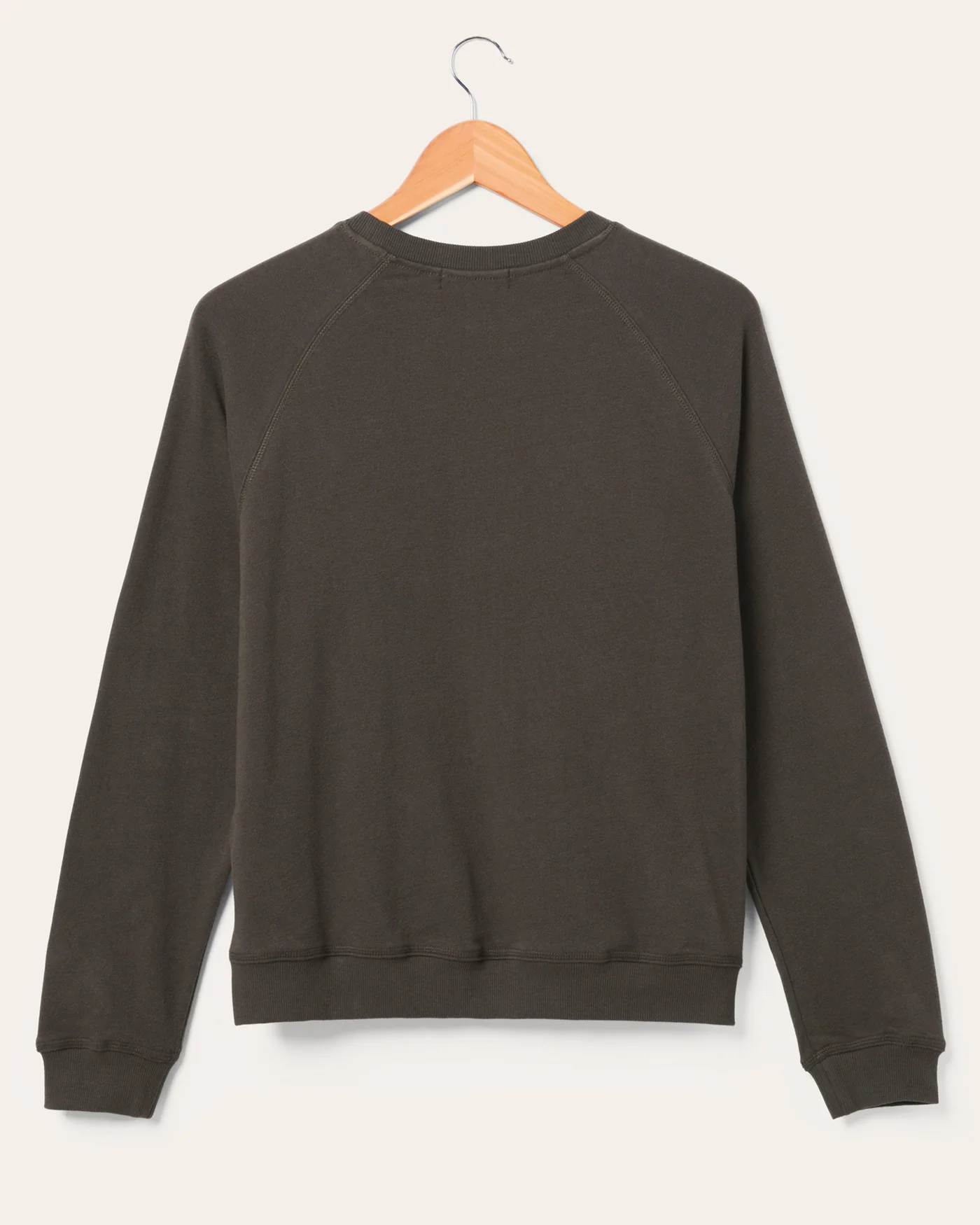 Women's Miami Dolphins Flocked Raglan Crew Fleece - Image 2