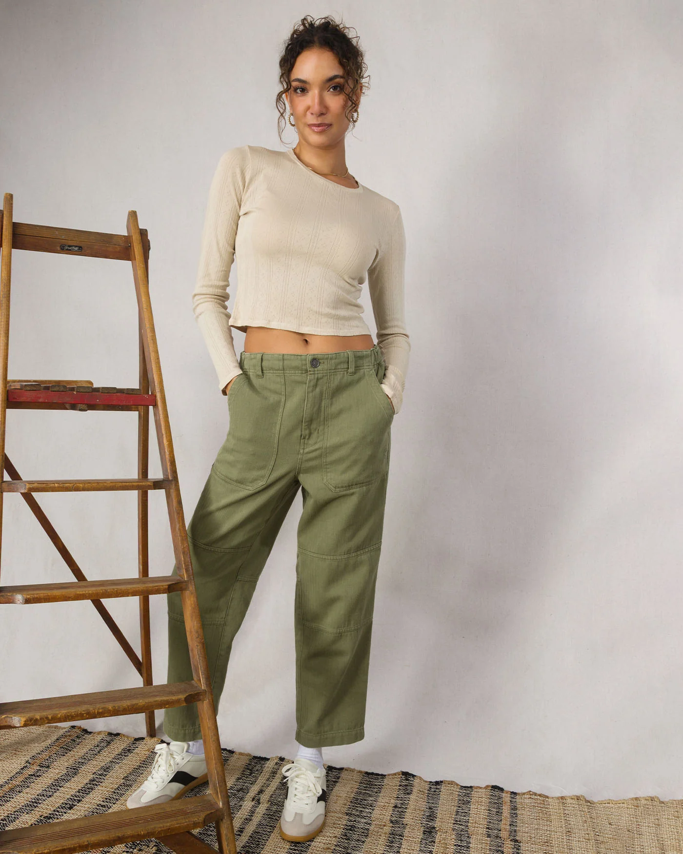 Women's Pointelle Long Sleeve - Image 2