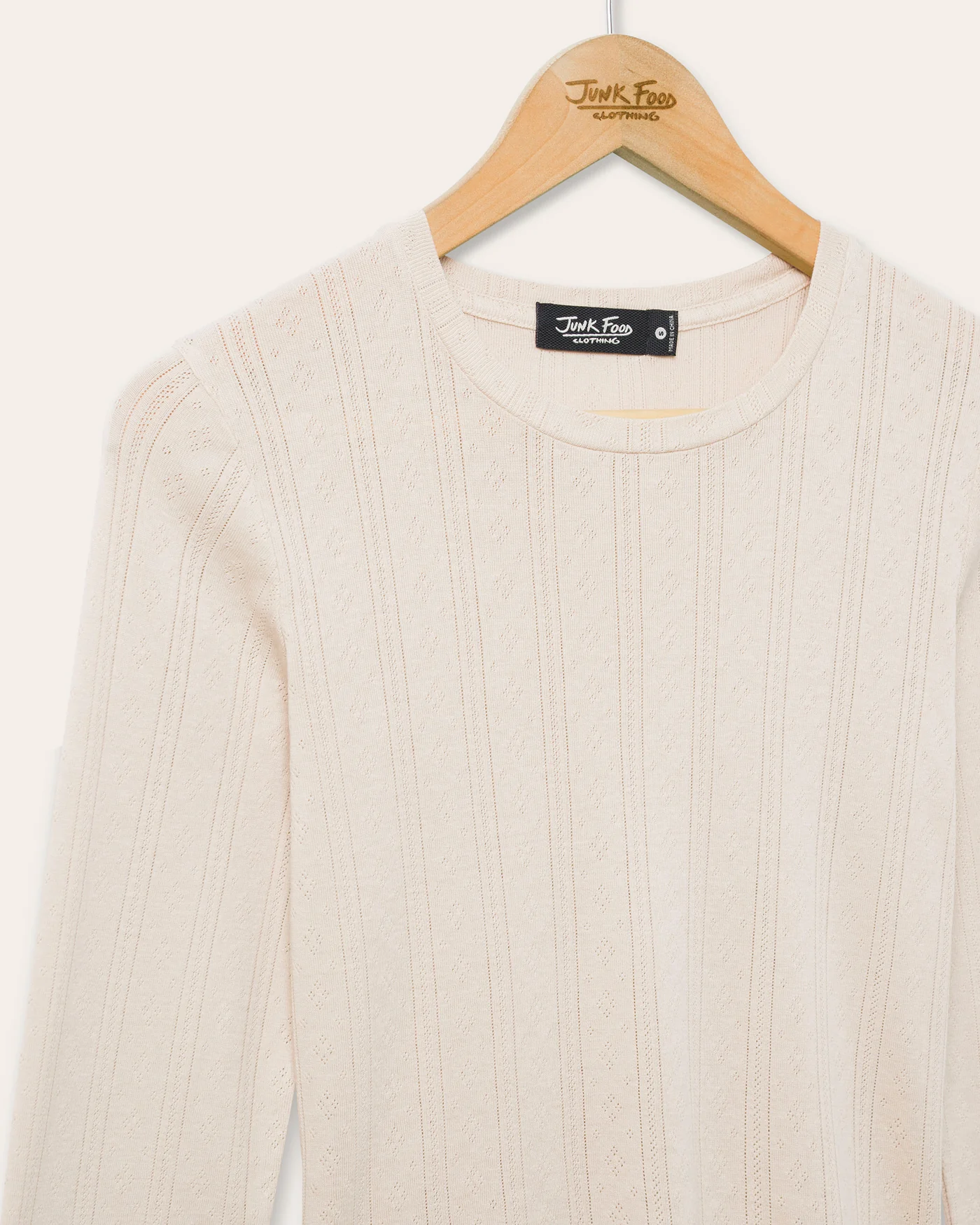 Women's Pointelle Long Sleeve - Image 4