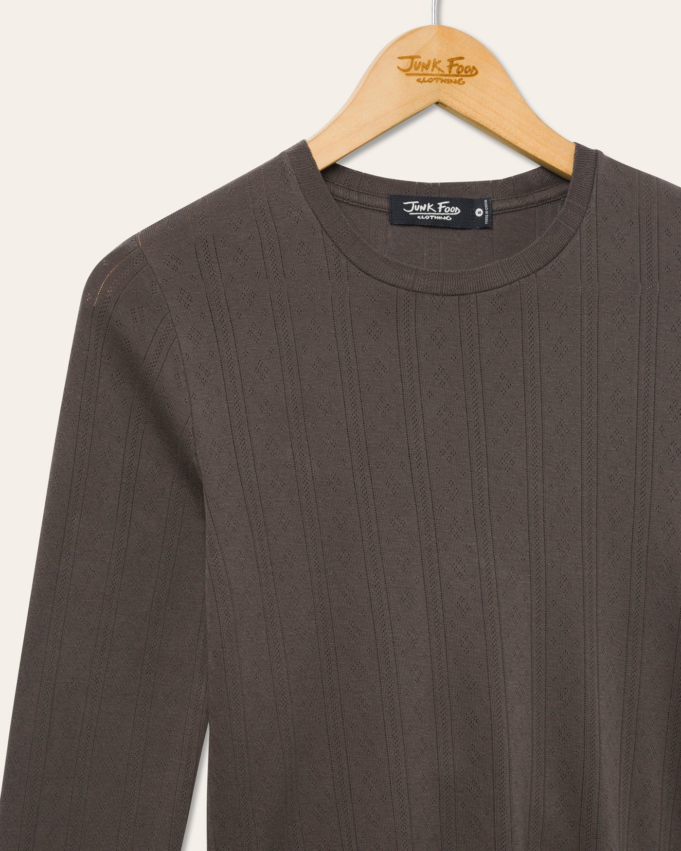 Women's Pointelle Long Sleeve - Image 4