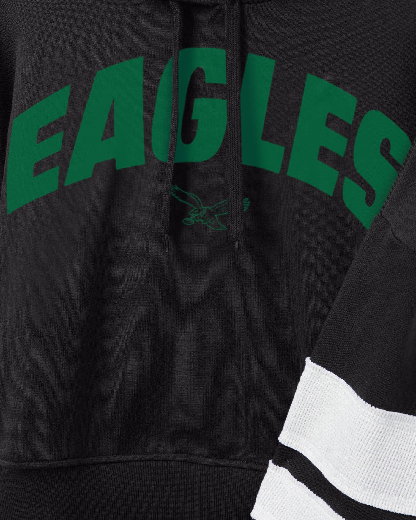 Women's NFL Eagles Sideline Striped Fleece - Image 4