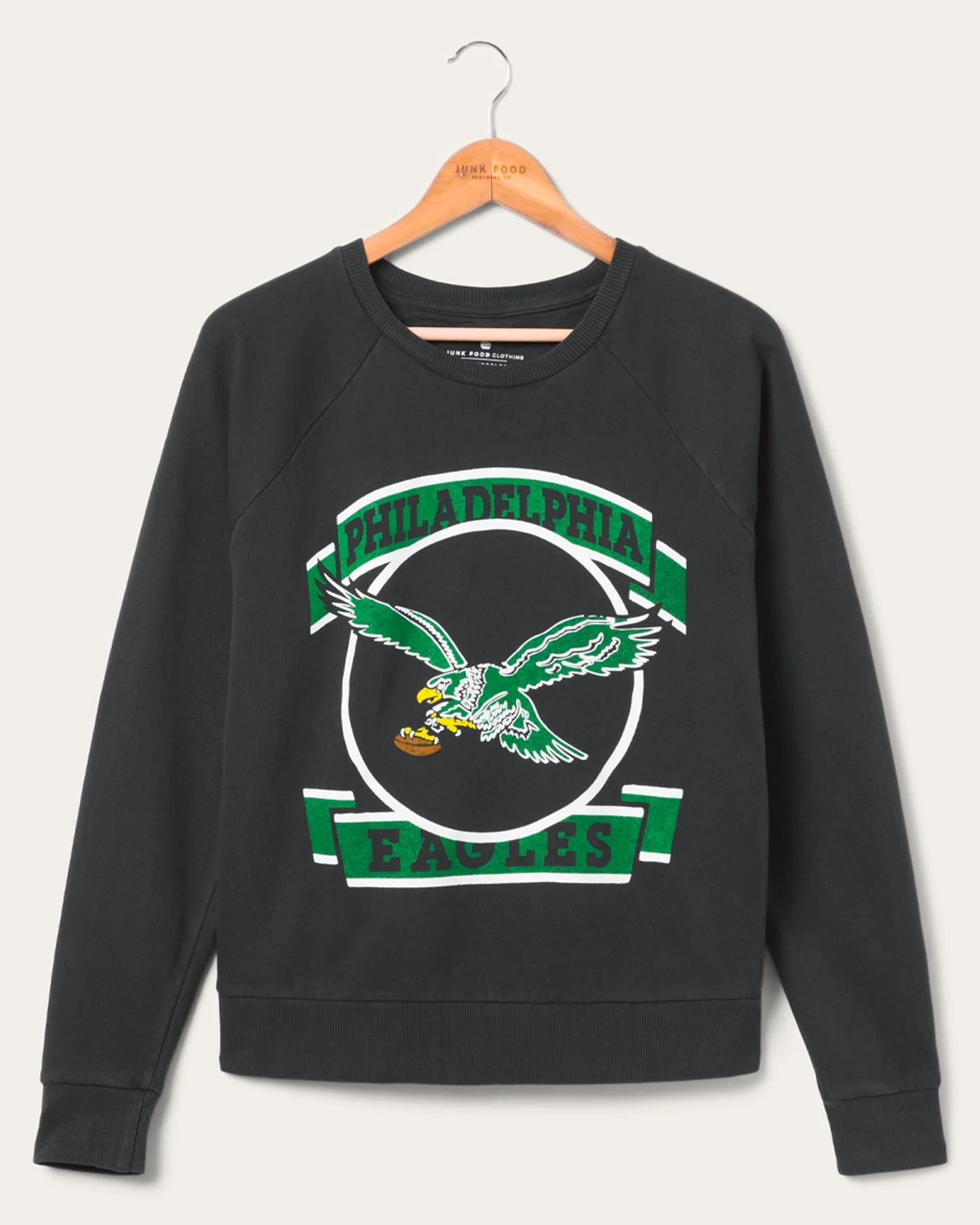 Women's Eagles Vintage Raglan Pullover