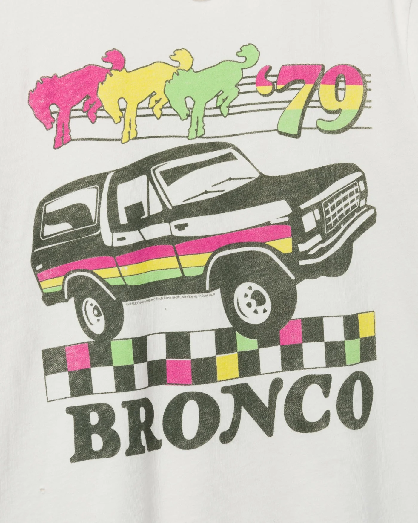 Women's Ford Bronco '79 Vintage Destroy Tee - Image 5
