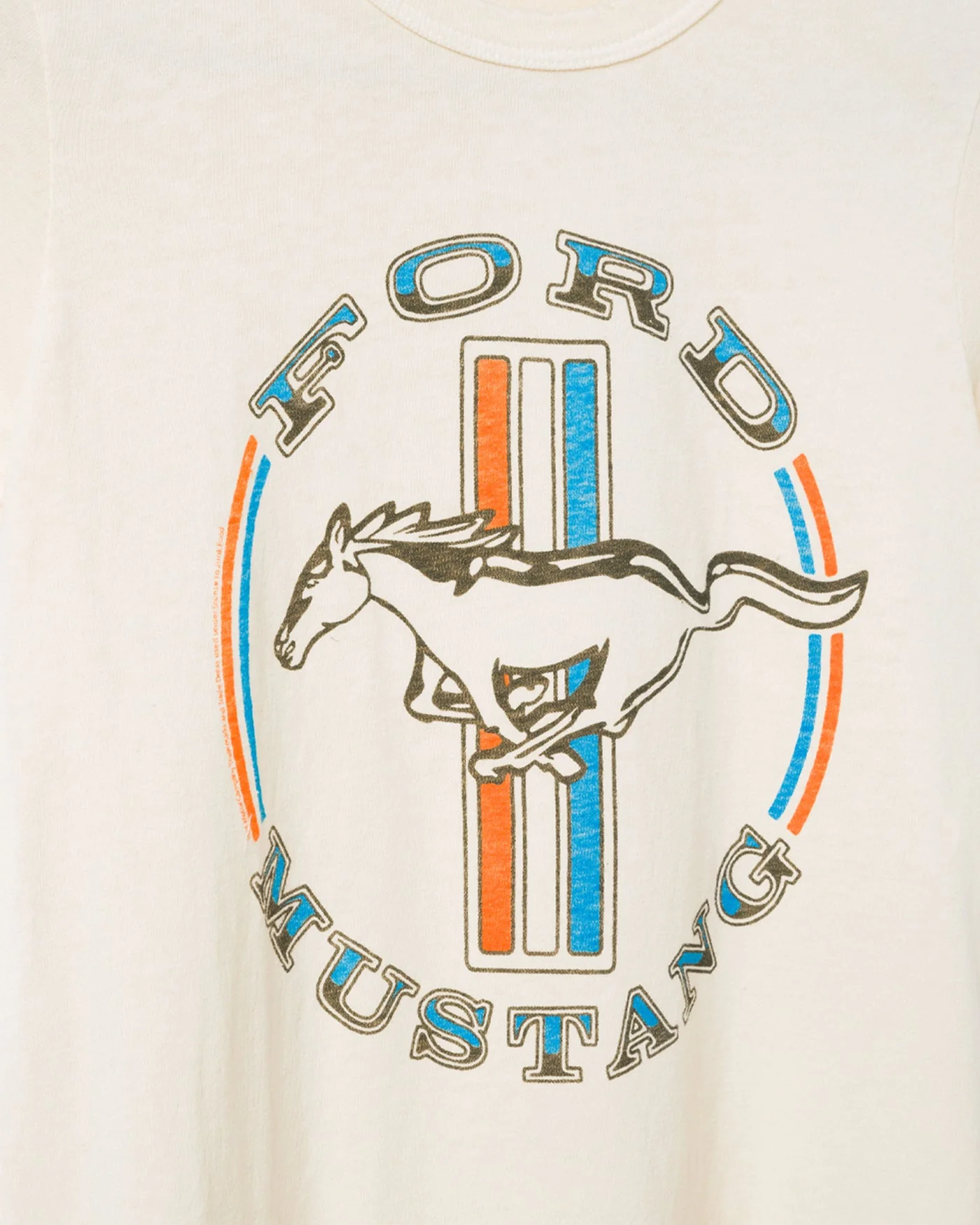 Women's Ford Mustang Stripe Original Tee - Image 4