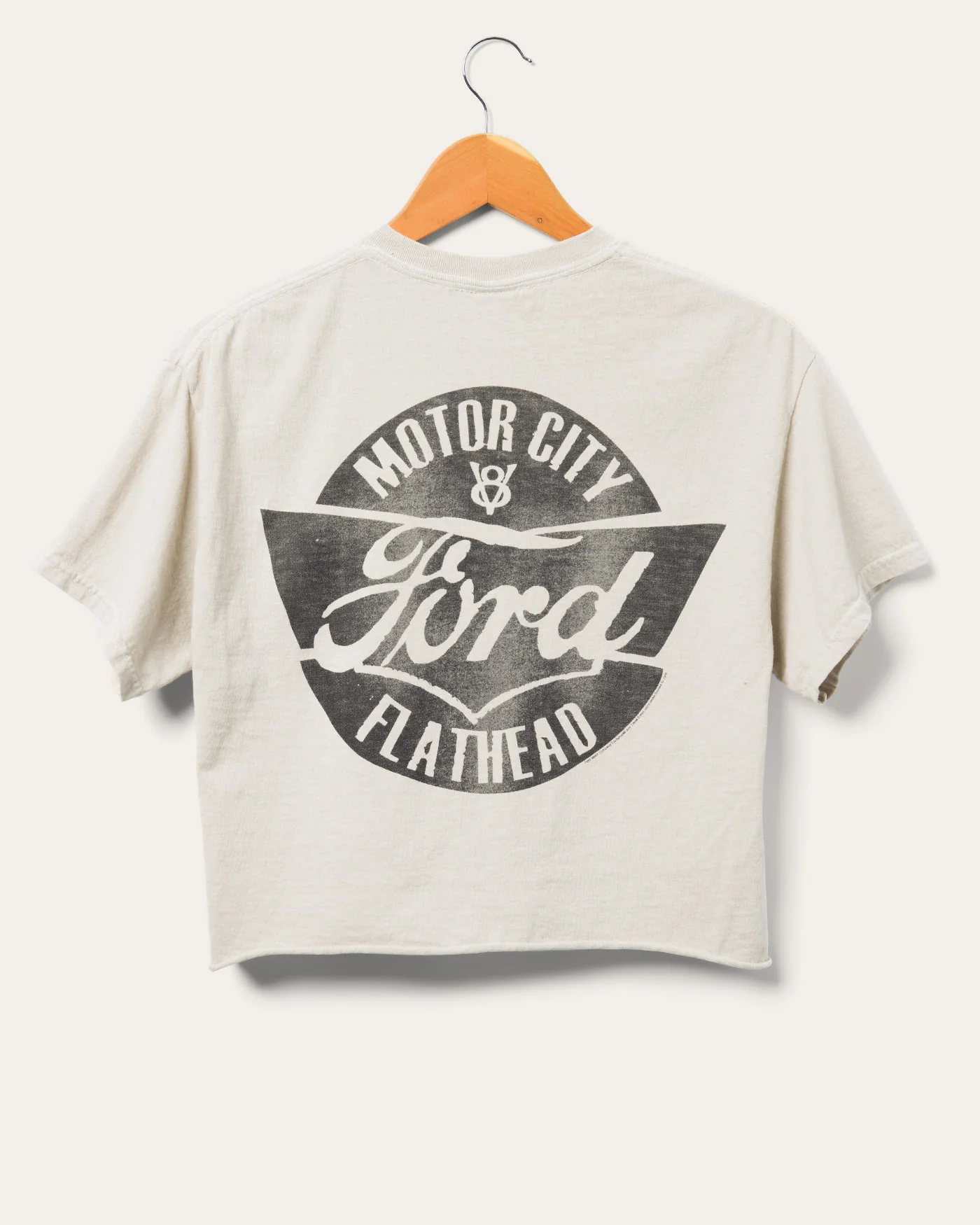 Women's Ford Pocket Flea Market Crop Tee - Image 4