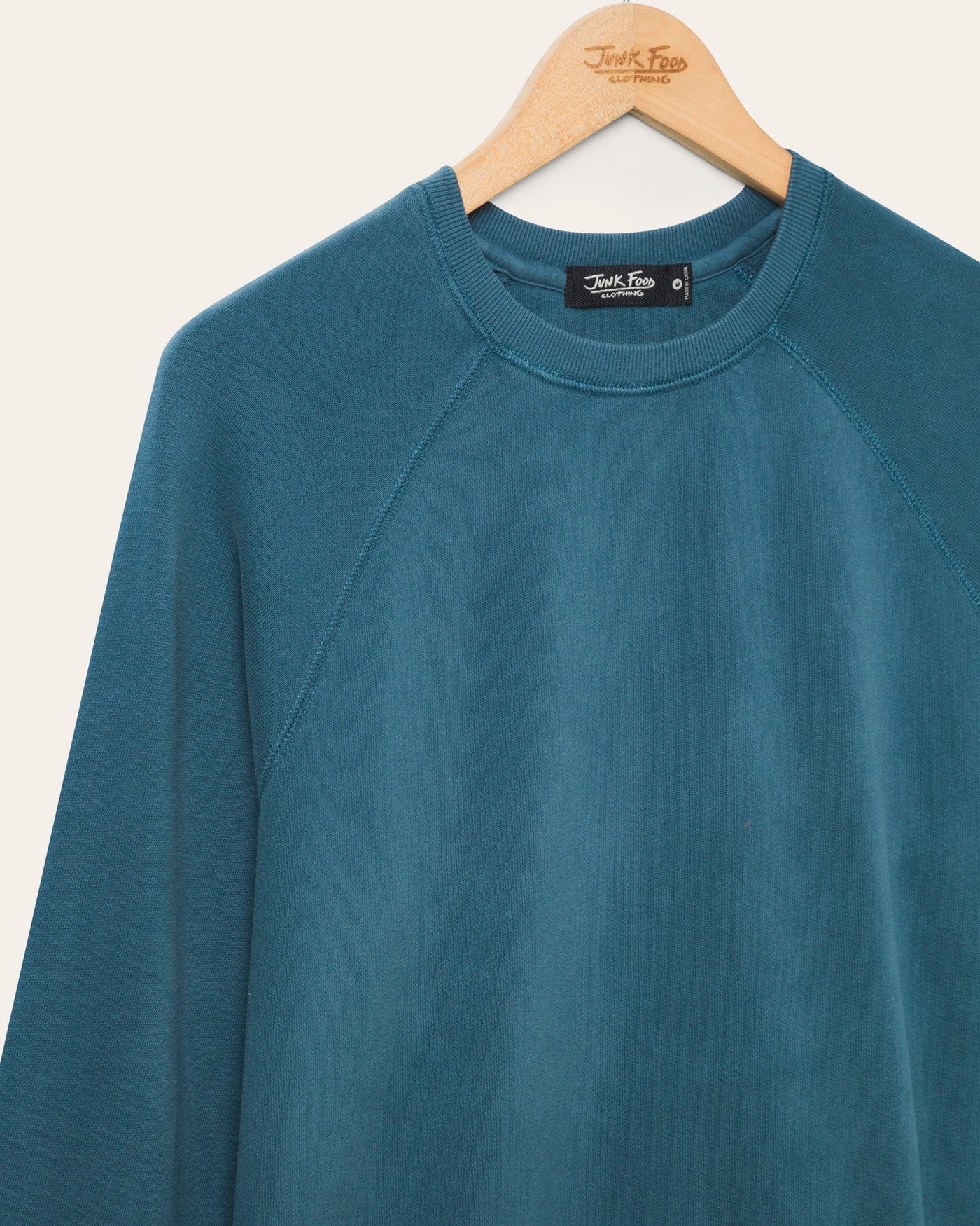 Women's French Terry Raglan Crew Fleece - Image 3