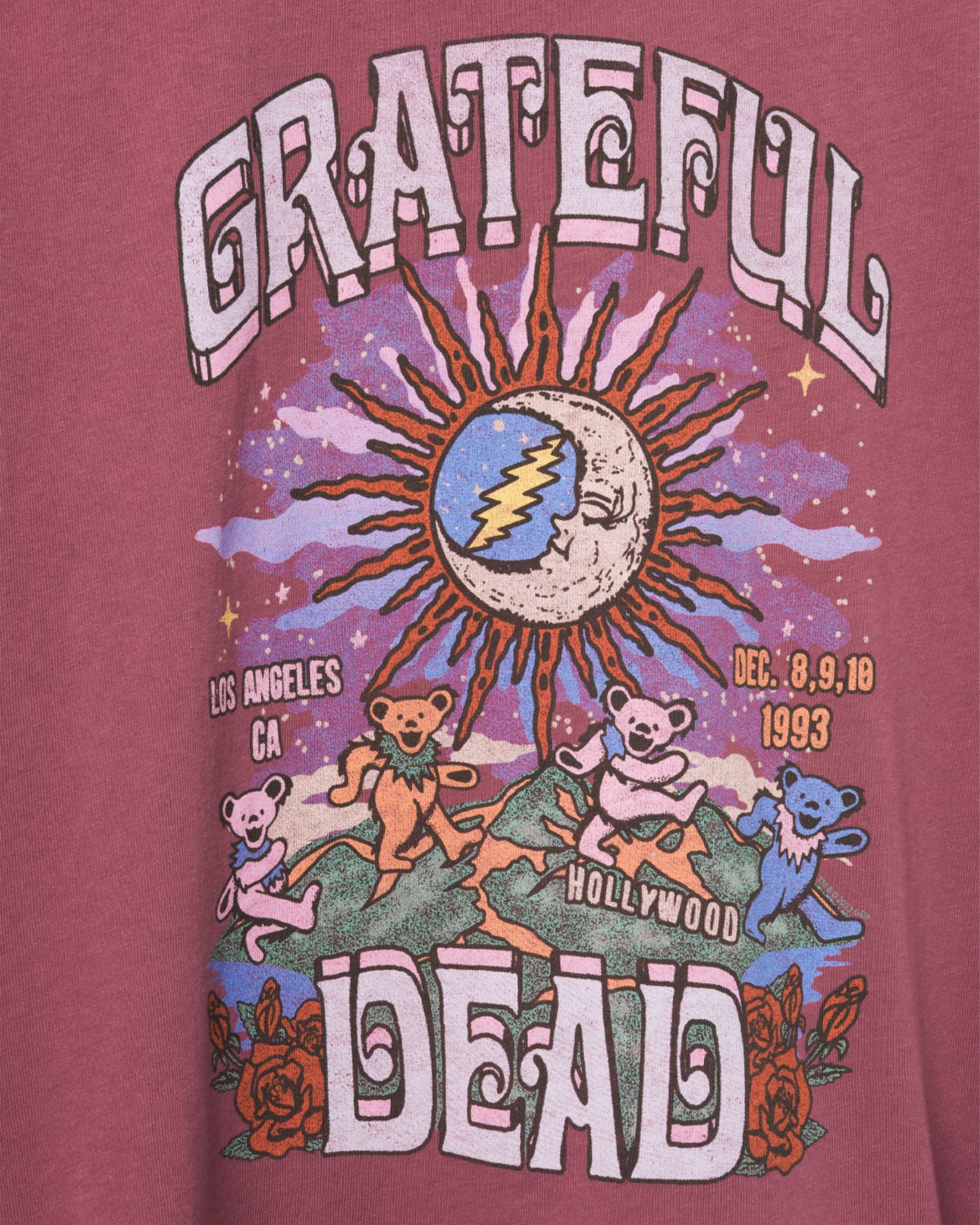Women's Grateful Dead Los Angeles Vintage Tee - Image 6