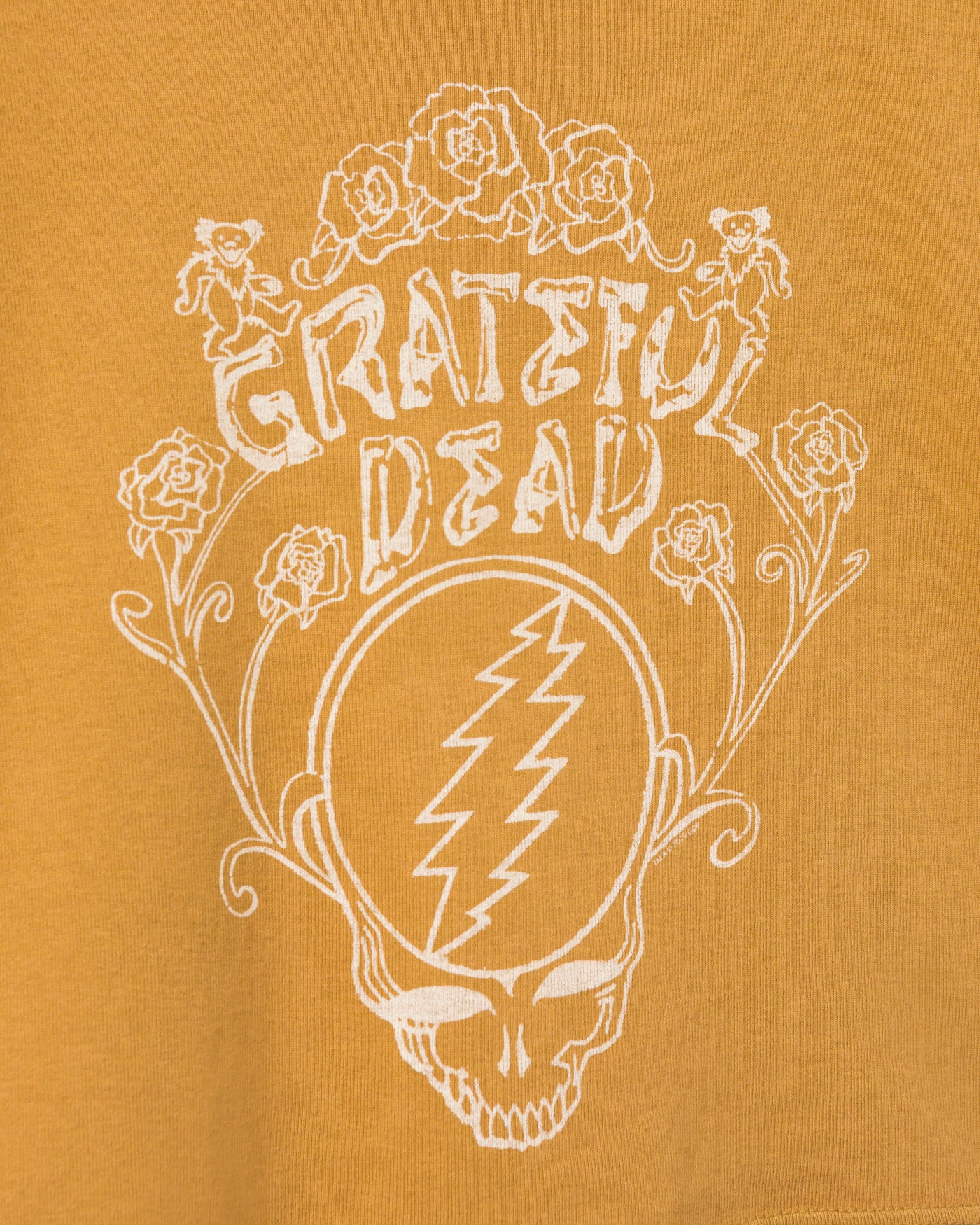 Women's Grateful Dead Skull Baby Tee - Image 5