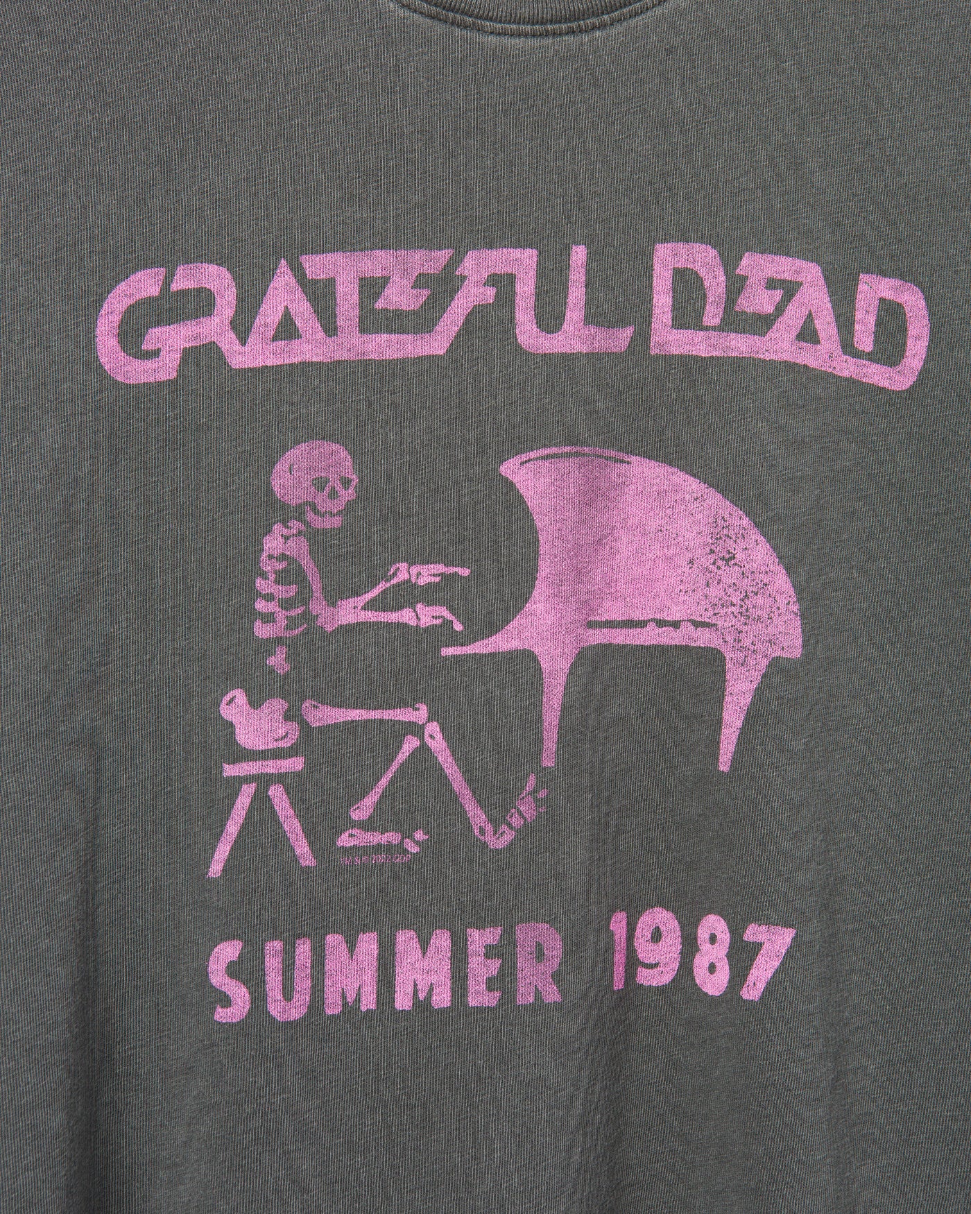 Women's Grateful Dead Summer Tour 1987 Vintage Tee - Image 5