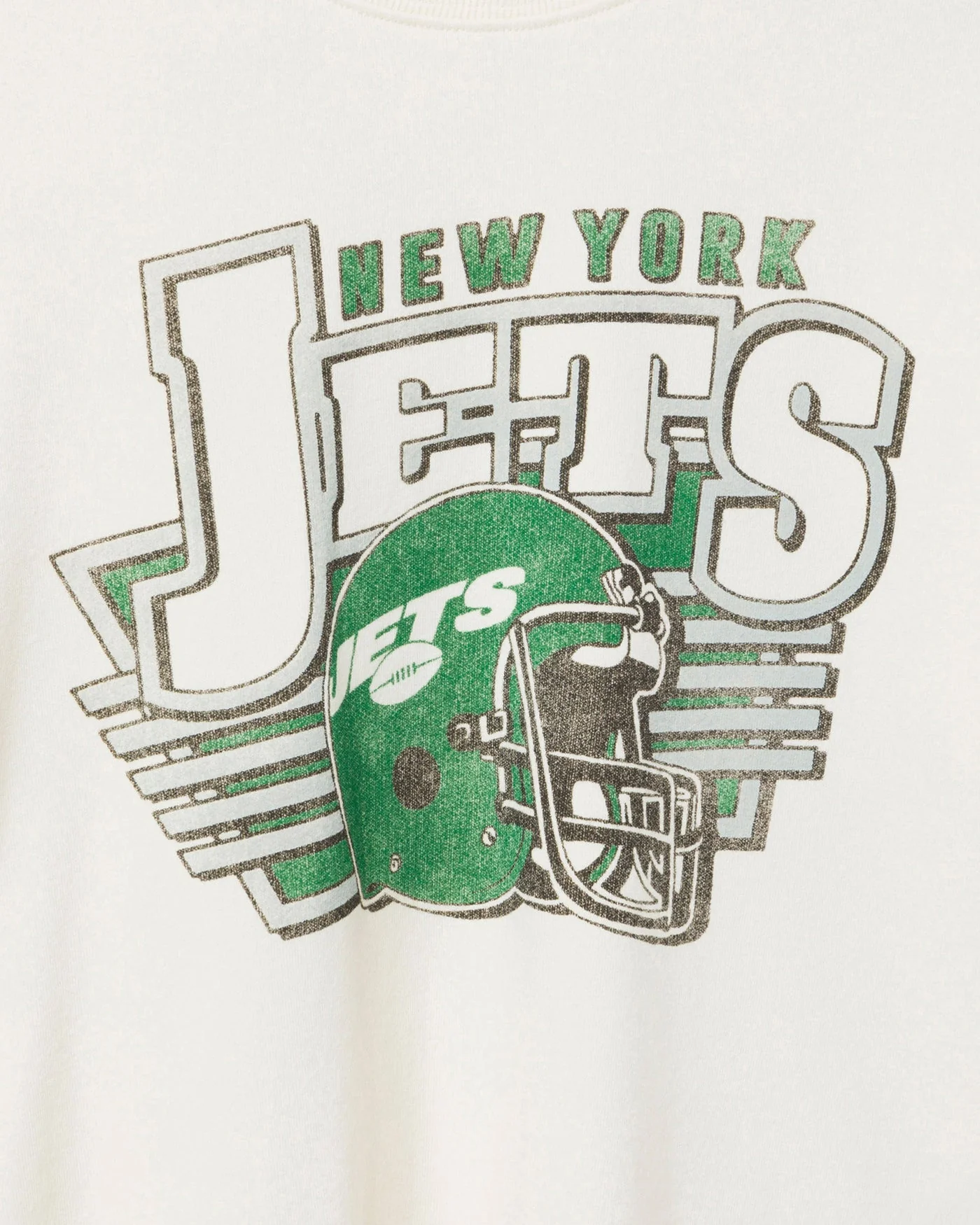 Women's New York Jets Kickoff Crop Crew Fleece - Image 5
