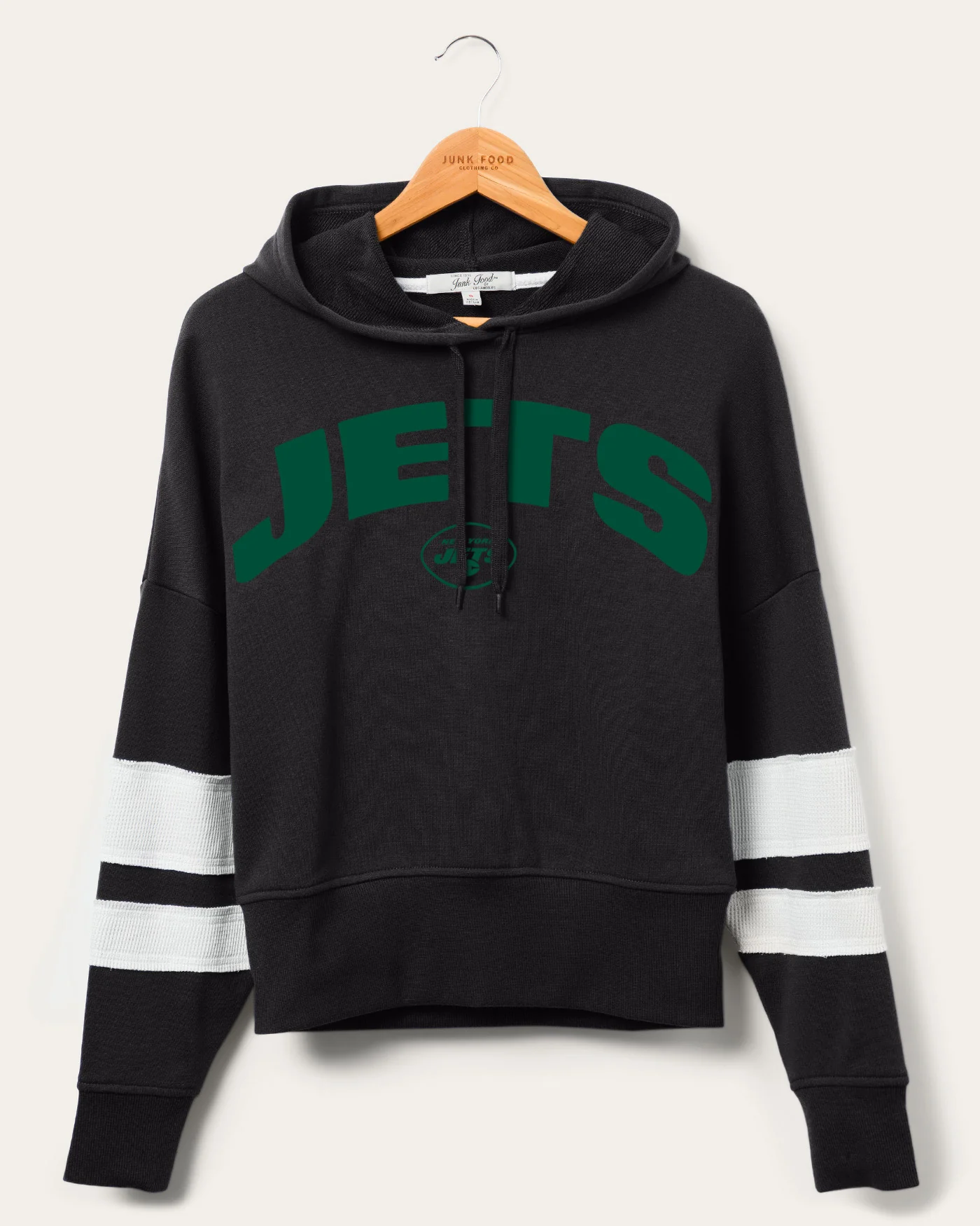 Women's NFL Jets Sideline Striped Fleece