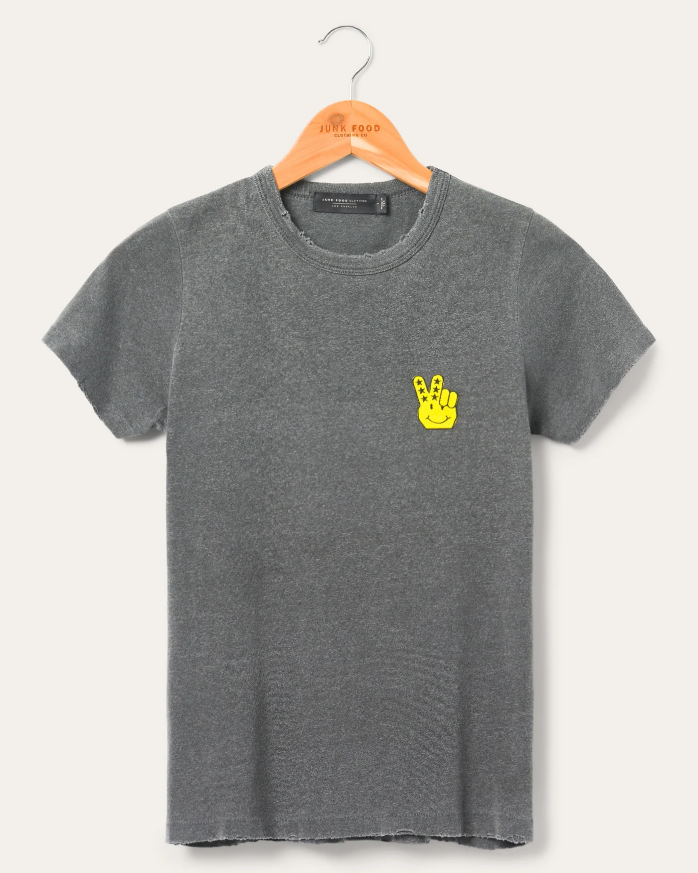 Women’s JF Peace + Smiles Logo Embroidered Original Tee