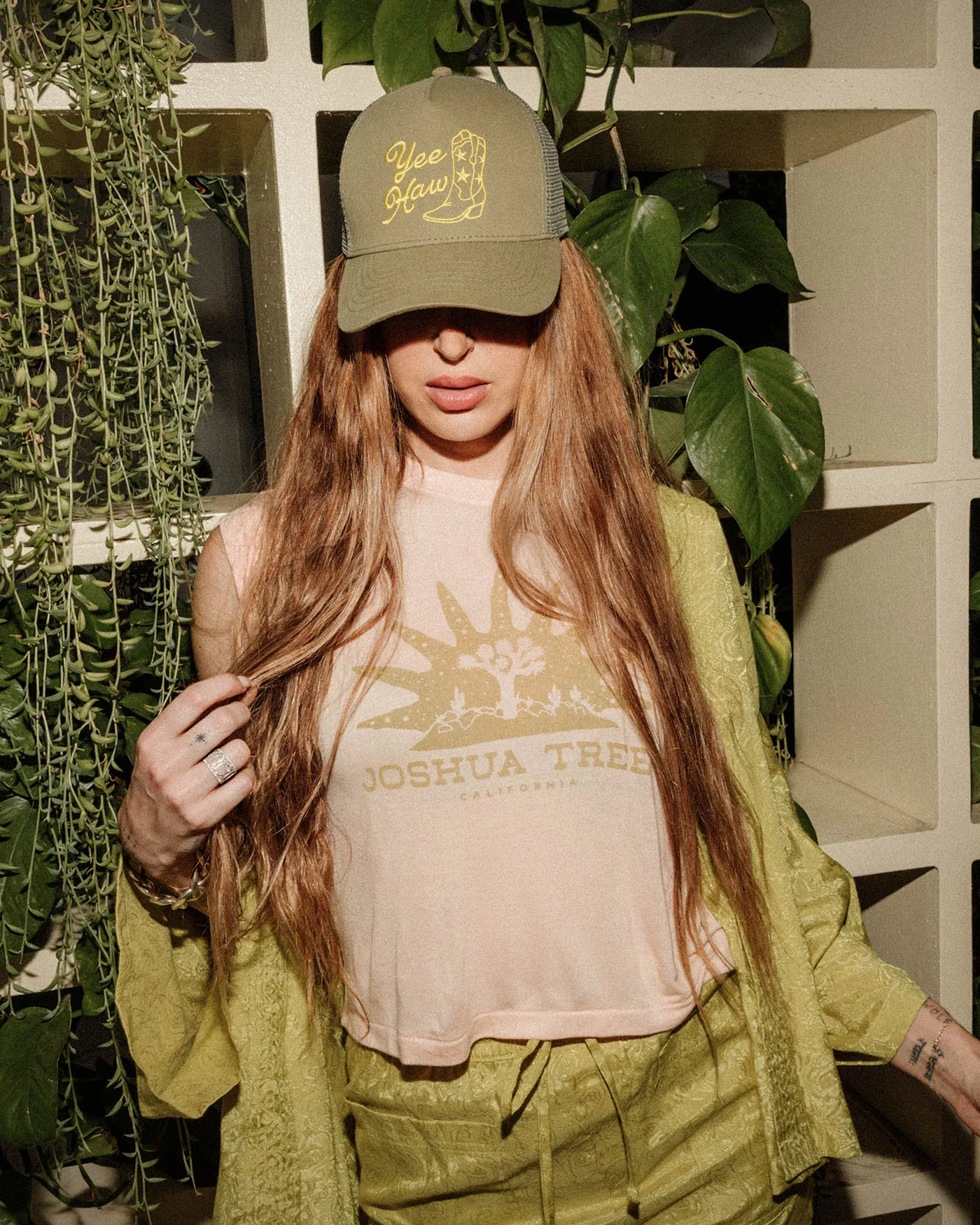 Women's Joshua Tree Vintage Tissue Tank - Image 2