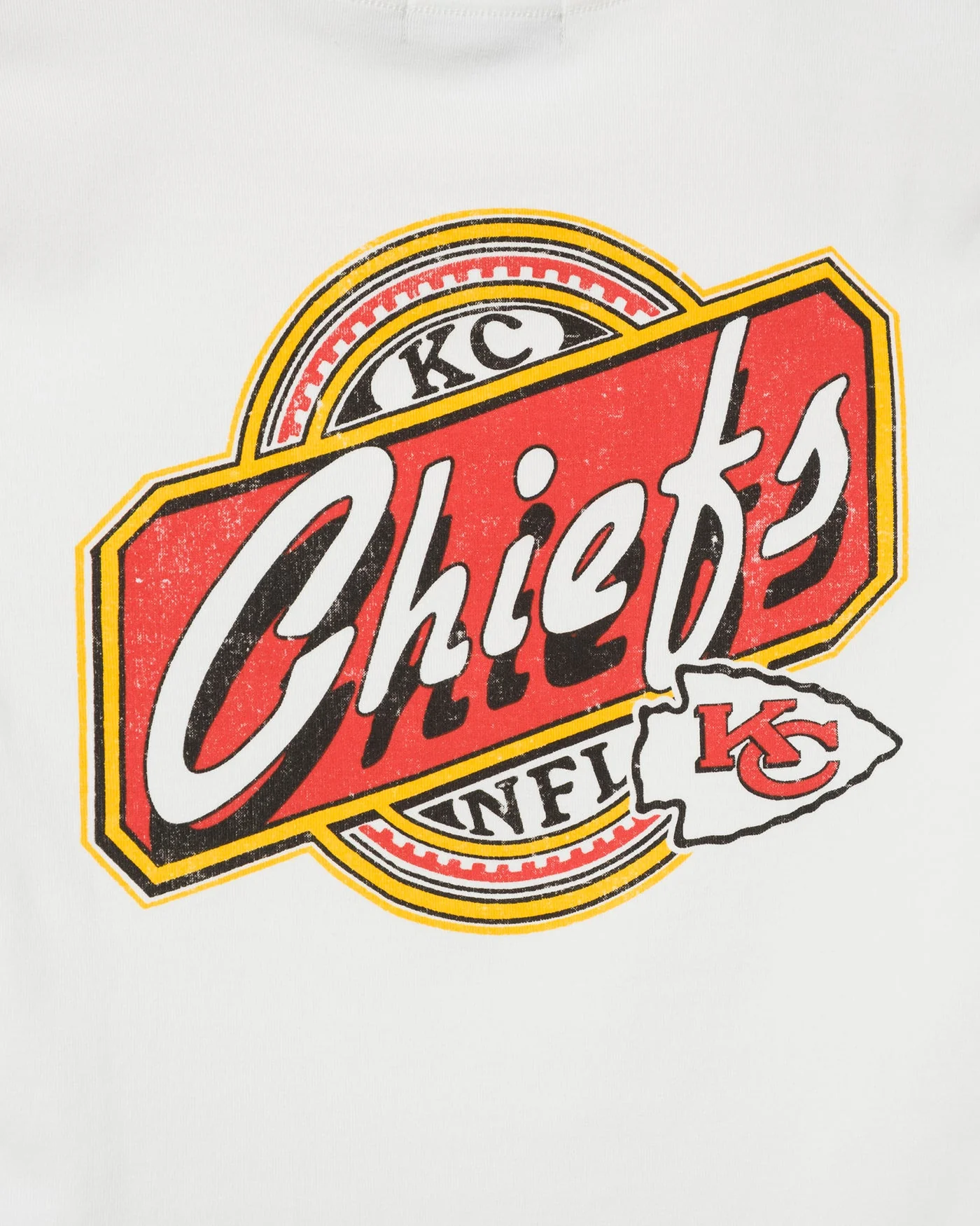 Women's Kansas City Chiefs Cheers Baby Tee - Image 3