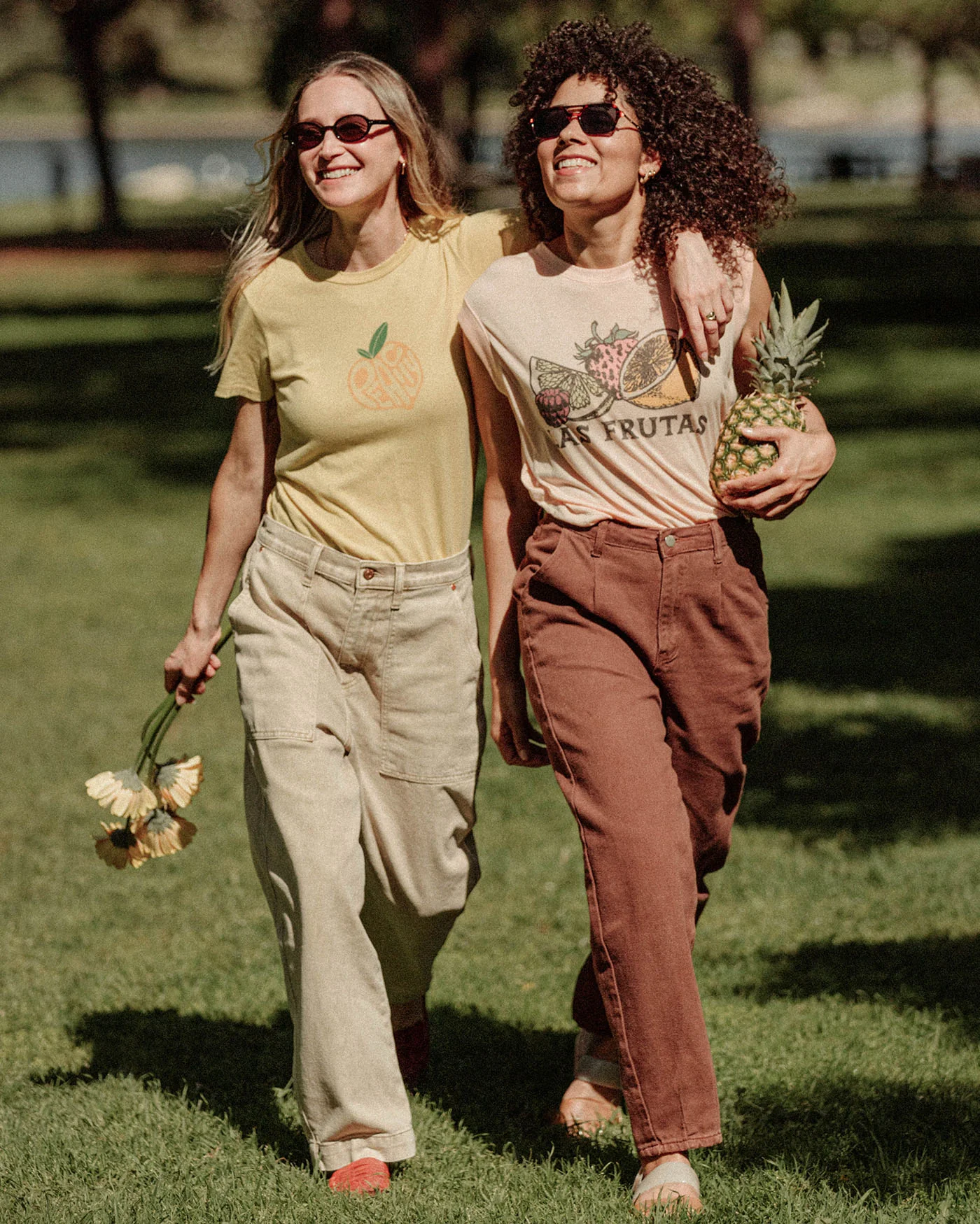 Women's Las Frutas Vintage Tissue Tank - Image 4