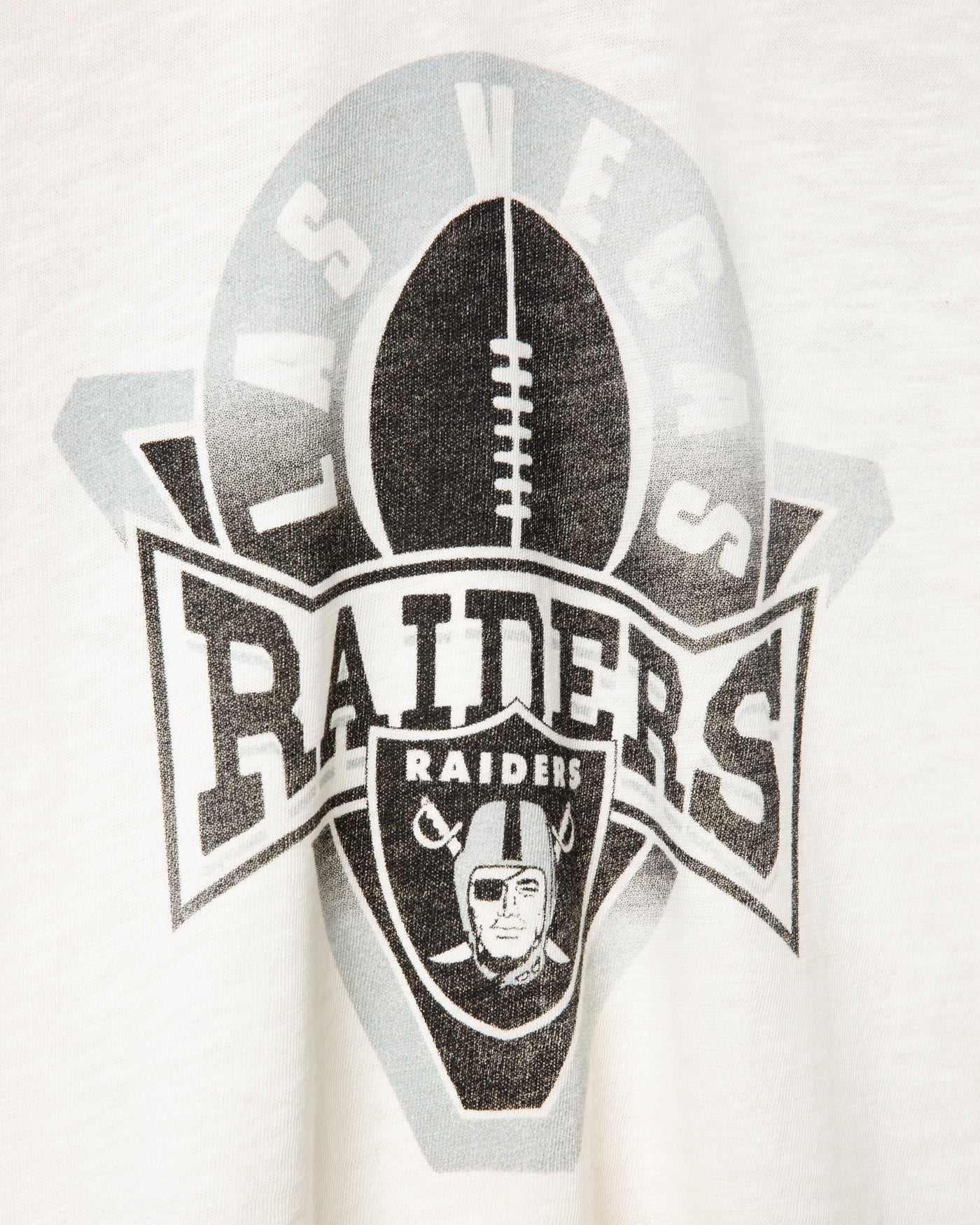Women's Las Vegas Raiders Mock Neck Crop Tee - Image 3