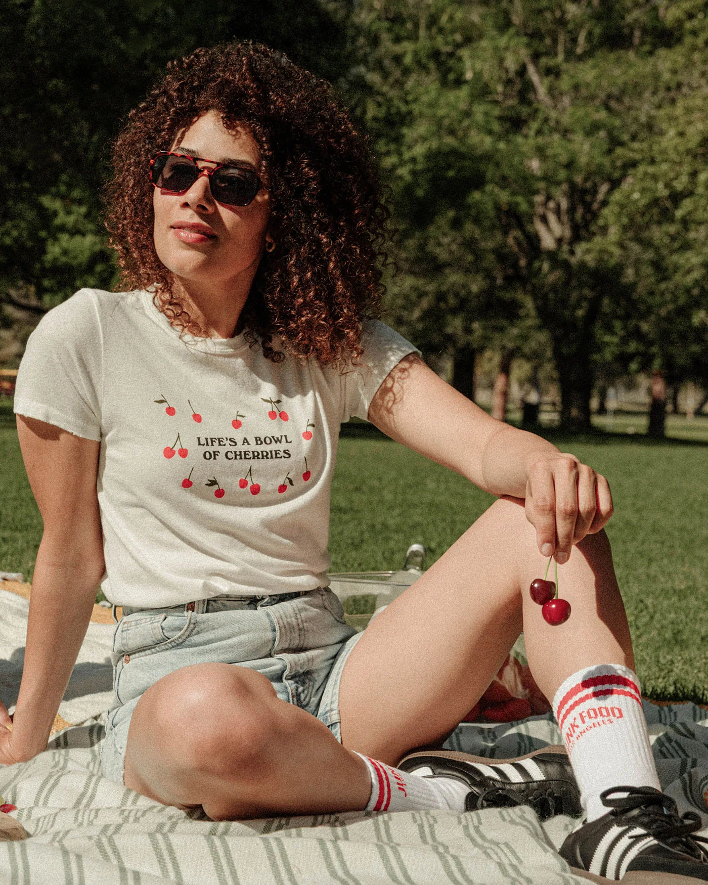 Women's Life's a Bowl of Cherries Original Tee - Image 2
