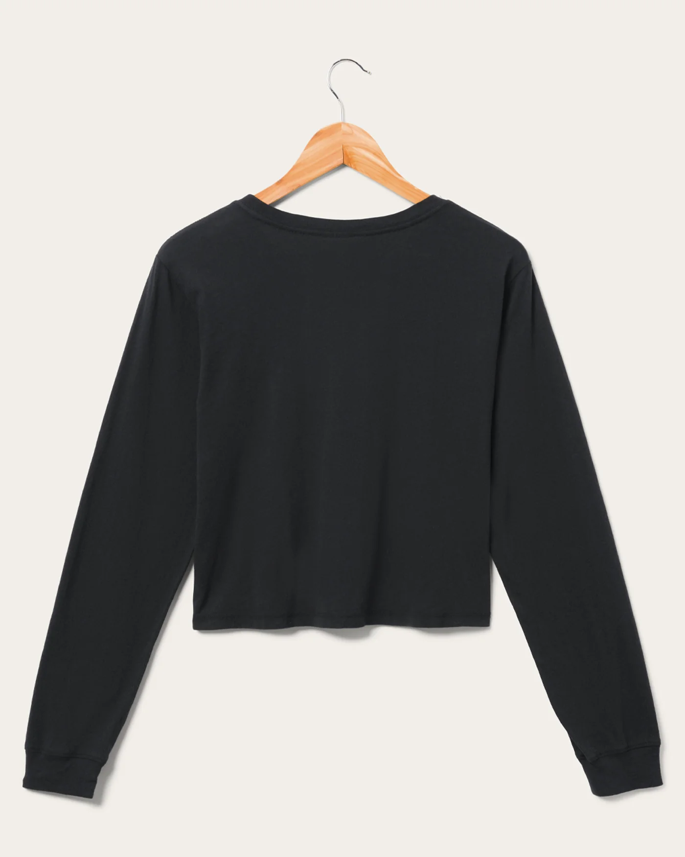 Women's Detroit Lions Mickey Hang on Crop Long Sleeve - Image 2
