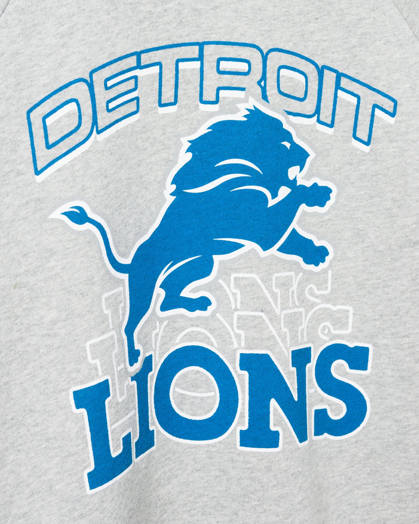 Women's Detroit Lions Repeat Vintage Raglan Pullover - Image 3