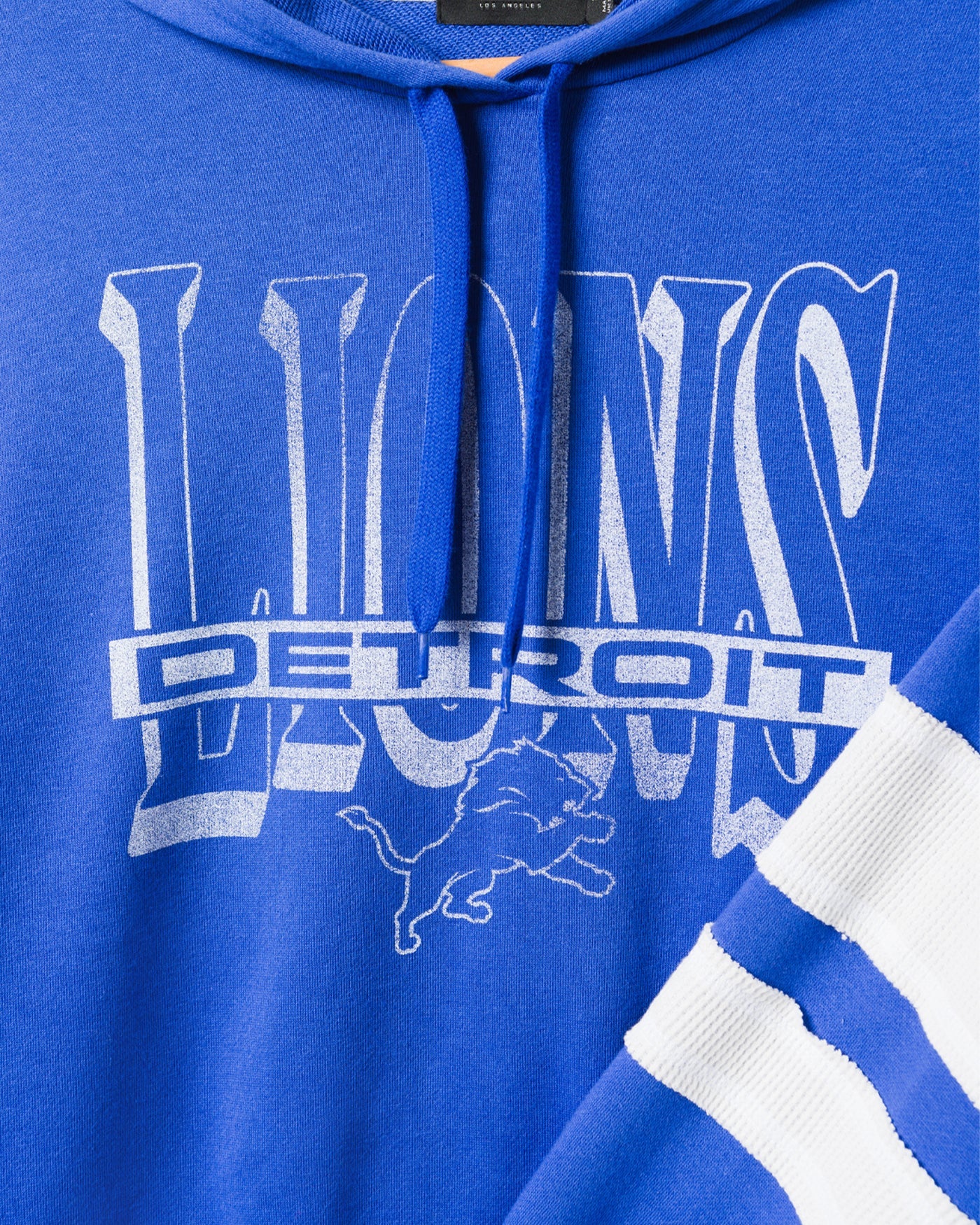 Women's Detroit Lions Stripe Hoodie - Image 4