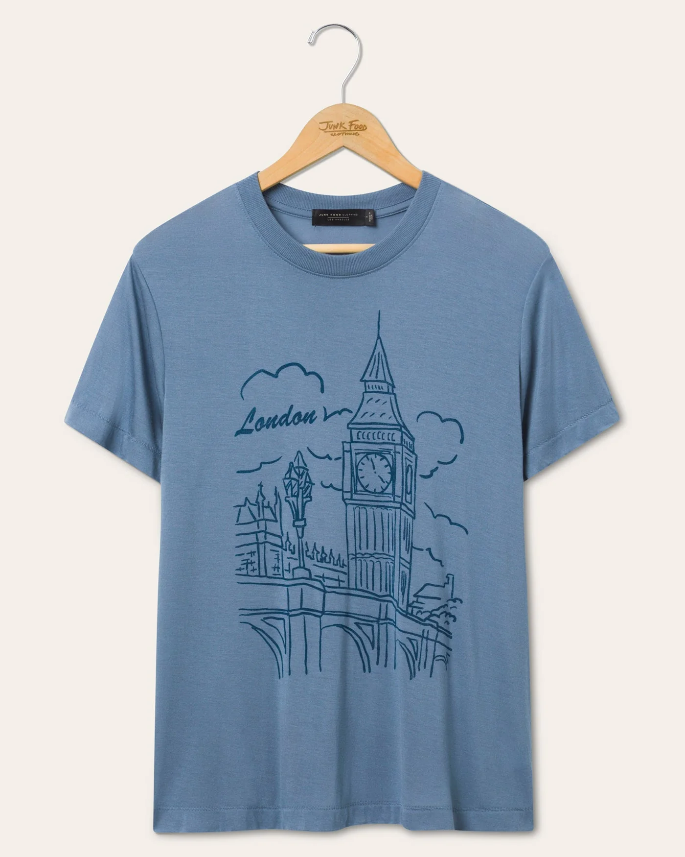 Women's London Big Ben Vintage Tissue Tee