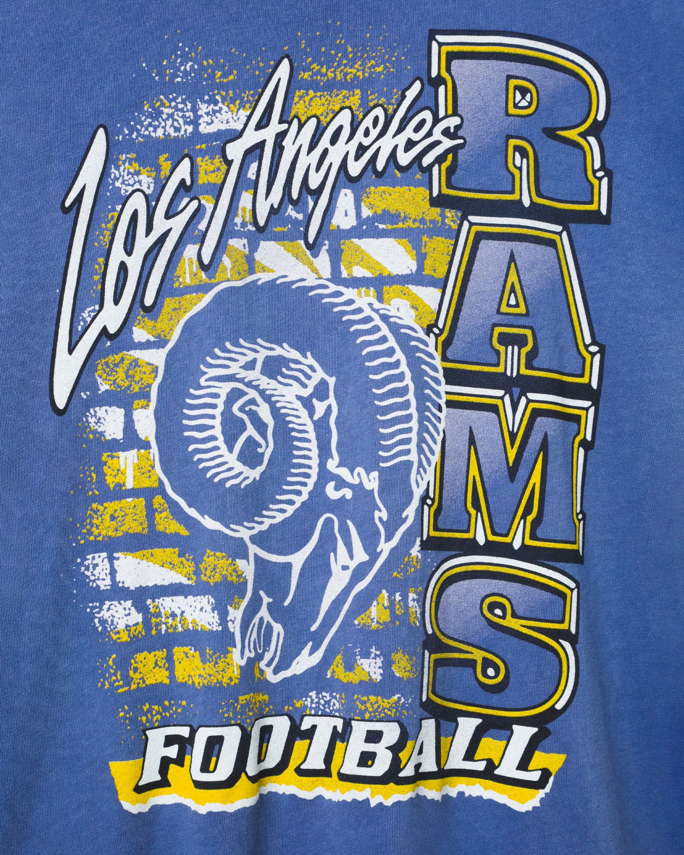 Women's Los Angeles Rams Brick Vintage Tee - Image 5