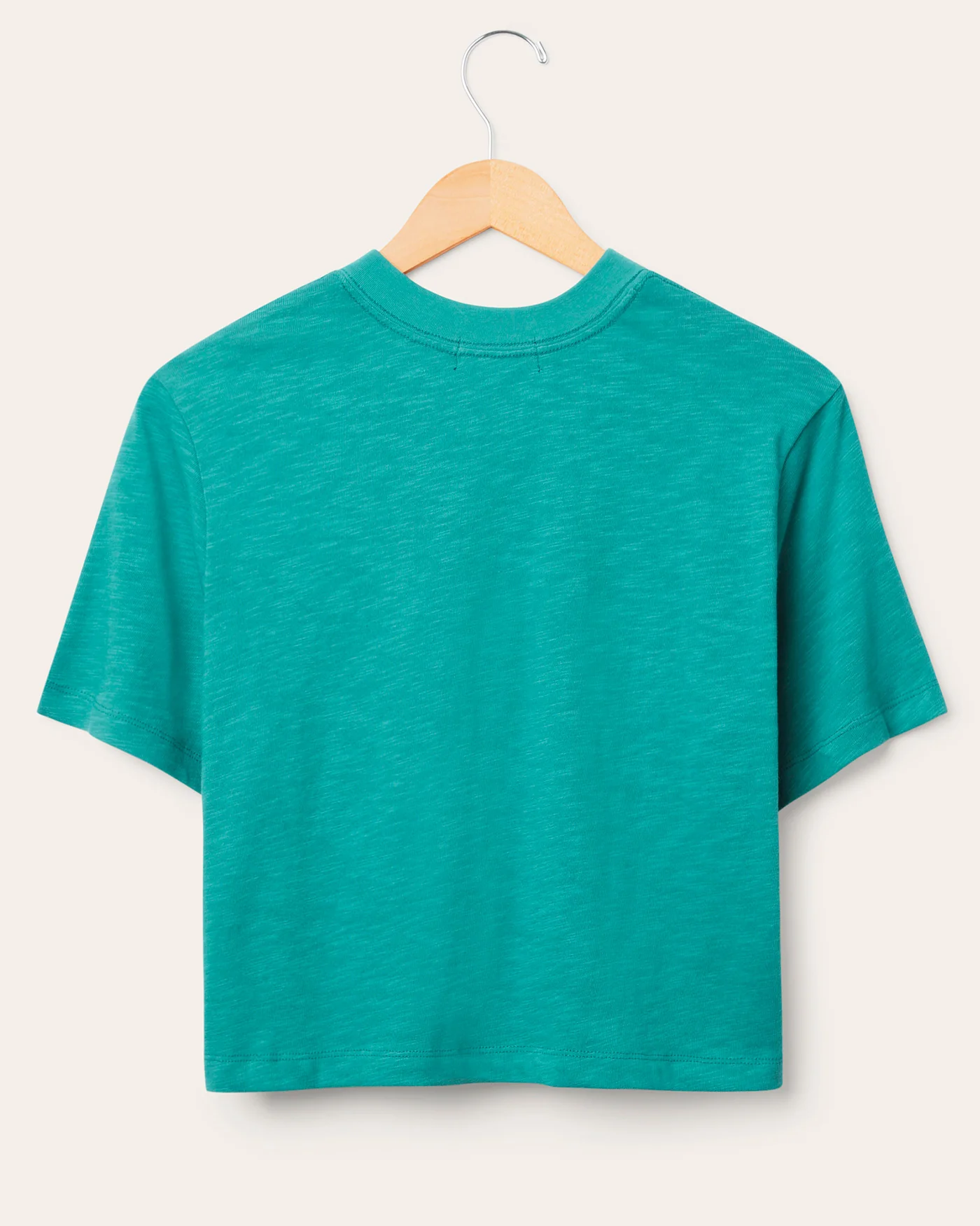 Women's Miami Dolphins Thrill Mock Neck Crop Tee - Image 2