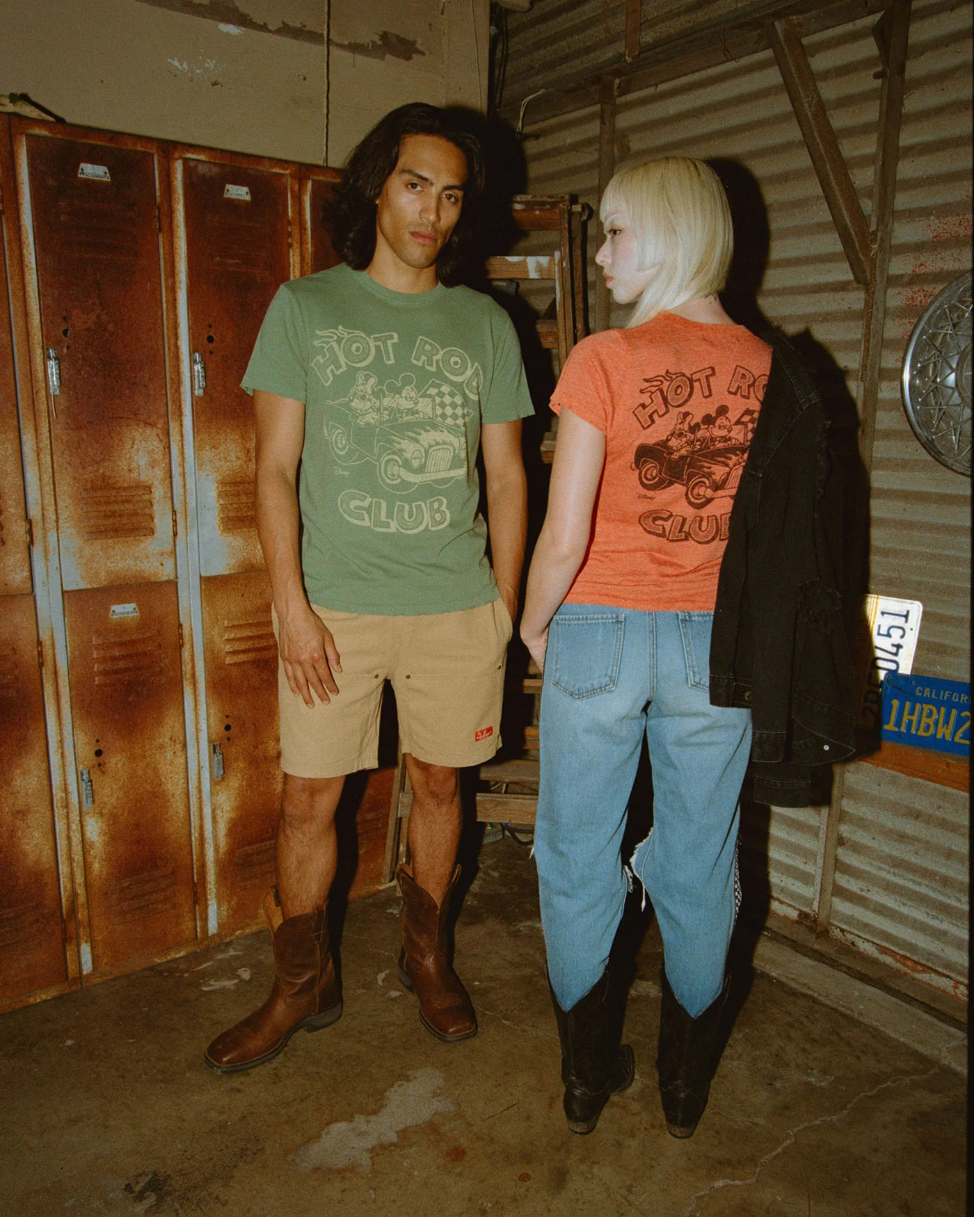 Women's Mickey and Minnie Hot Rod Original Tee - Image 4