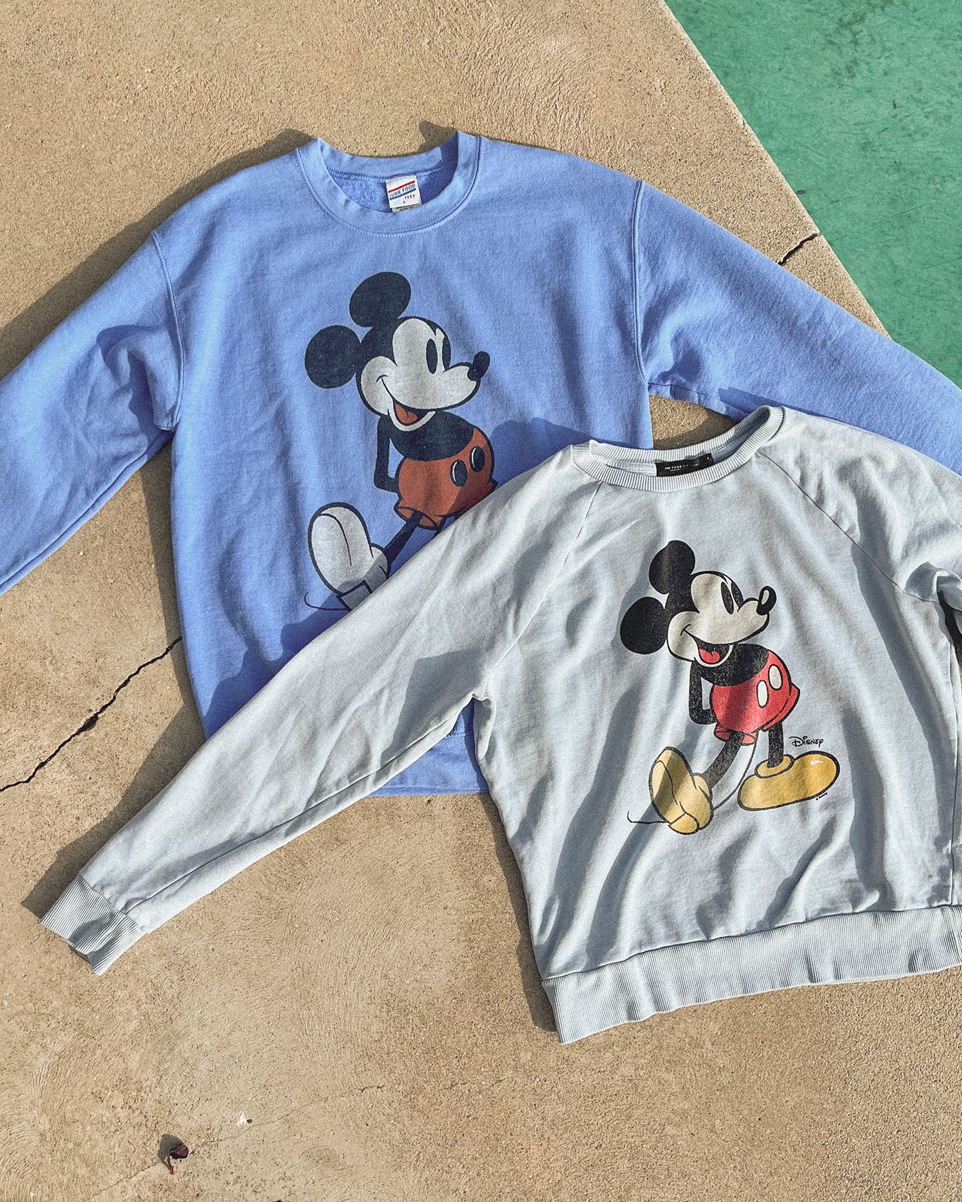 Women's Mickey Raglan Fleece Pullover - Image 3