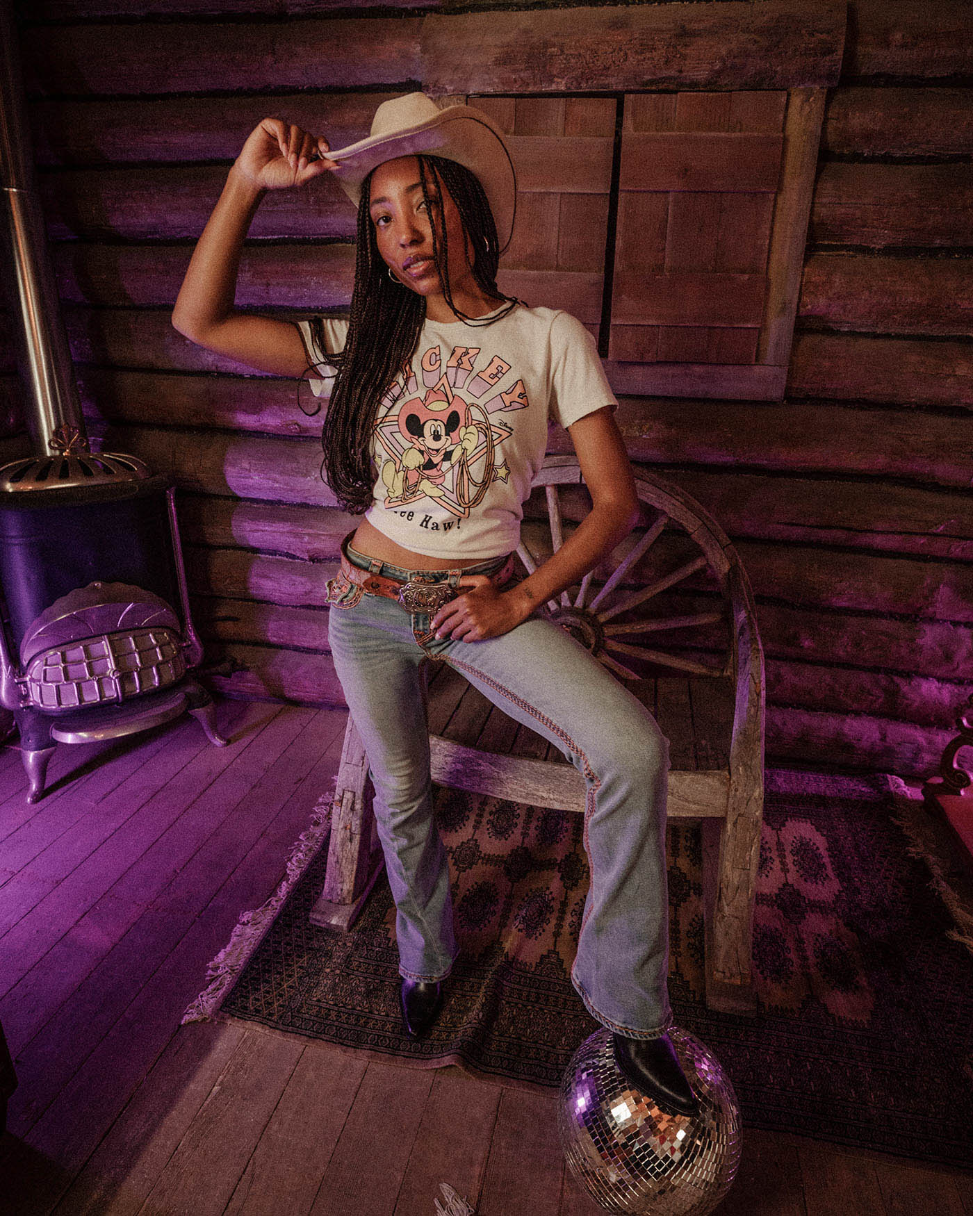 Women's Mickey Rodeo Original Tee - Image 2