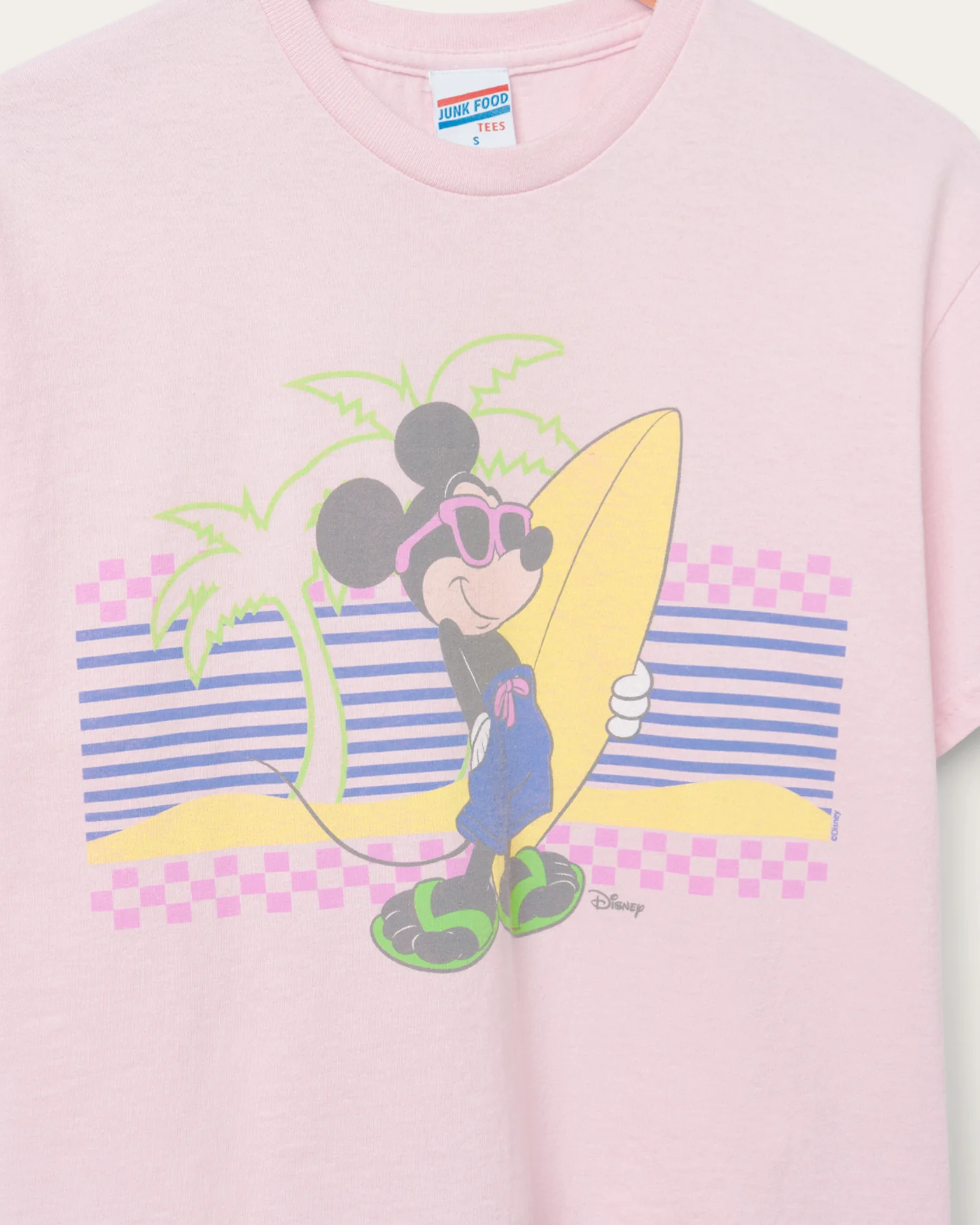 Women's Mickey Surf Flea Market Crop Tee - Image 5