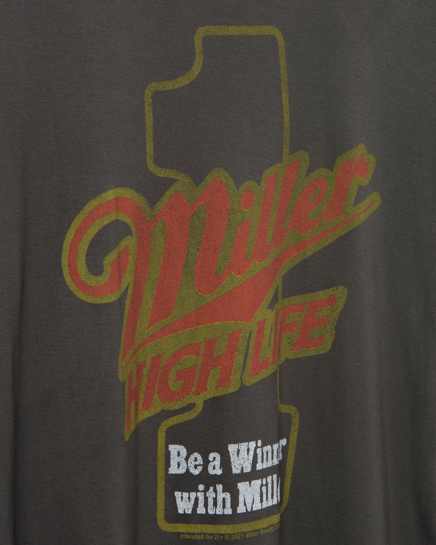 Women's Miller High Life Racing #1 Vintage Tissue Tee - Image 5