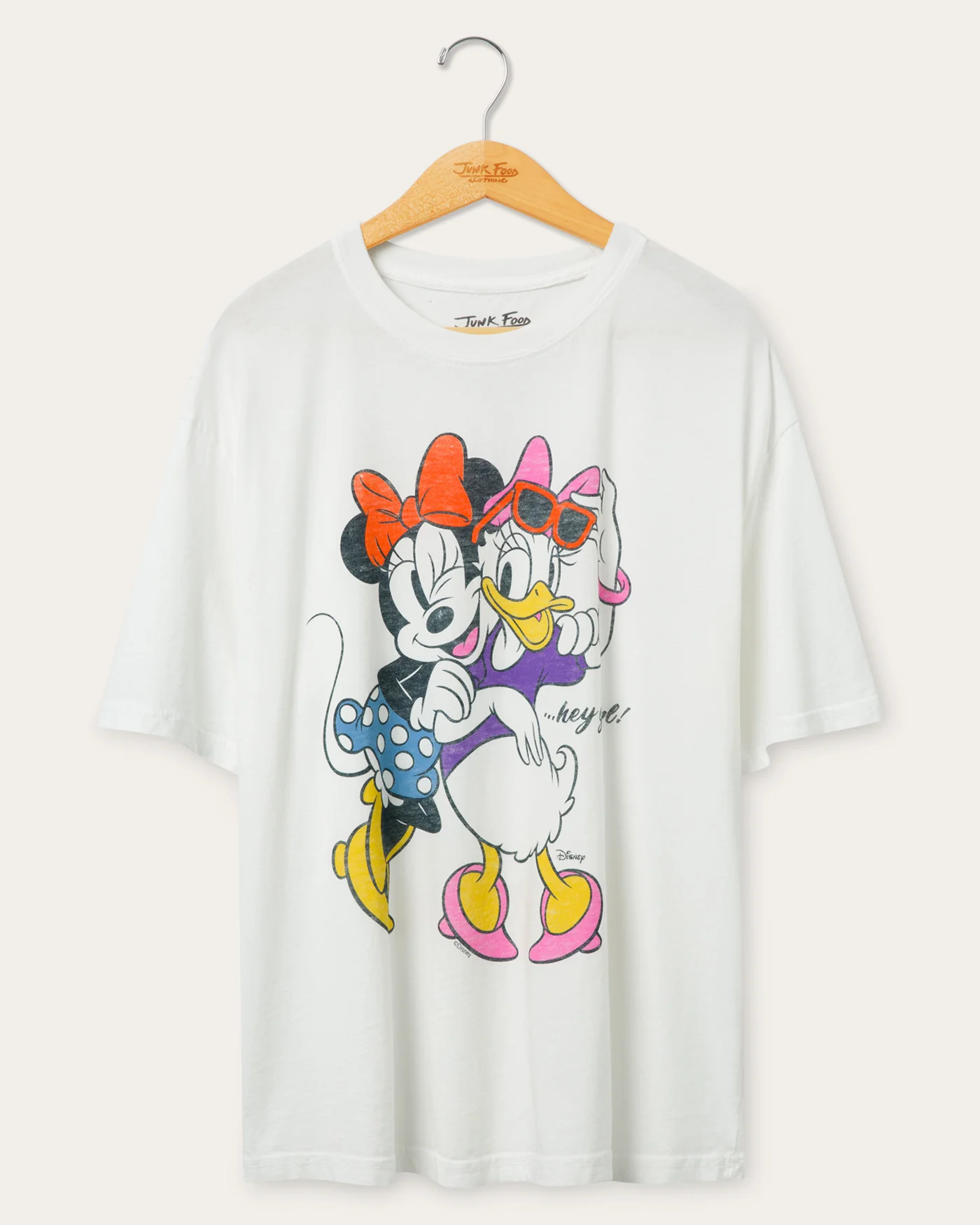 Women's Minnie and Daisy Hey Girl Oversized Tee