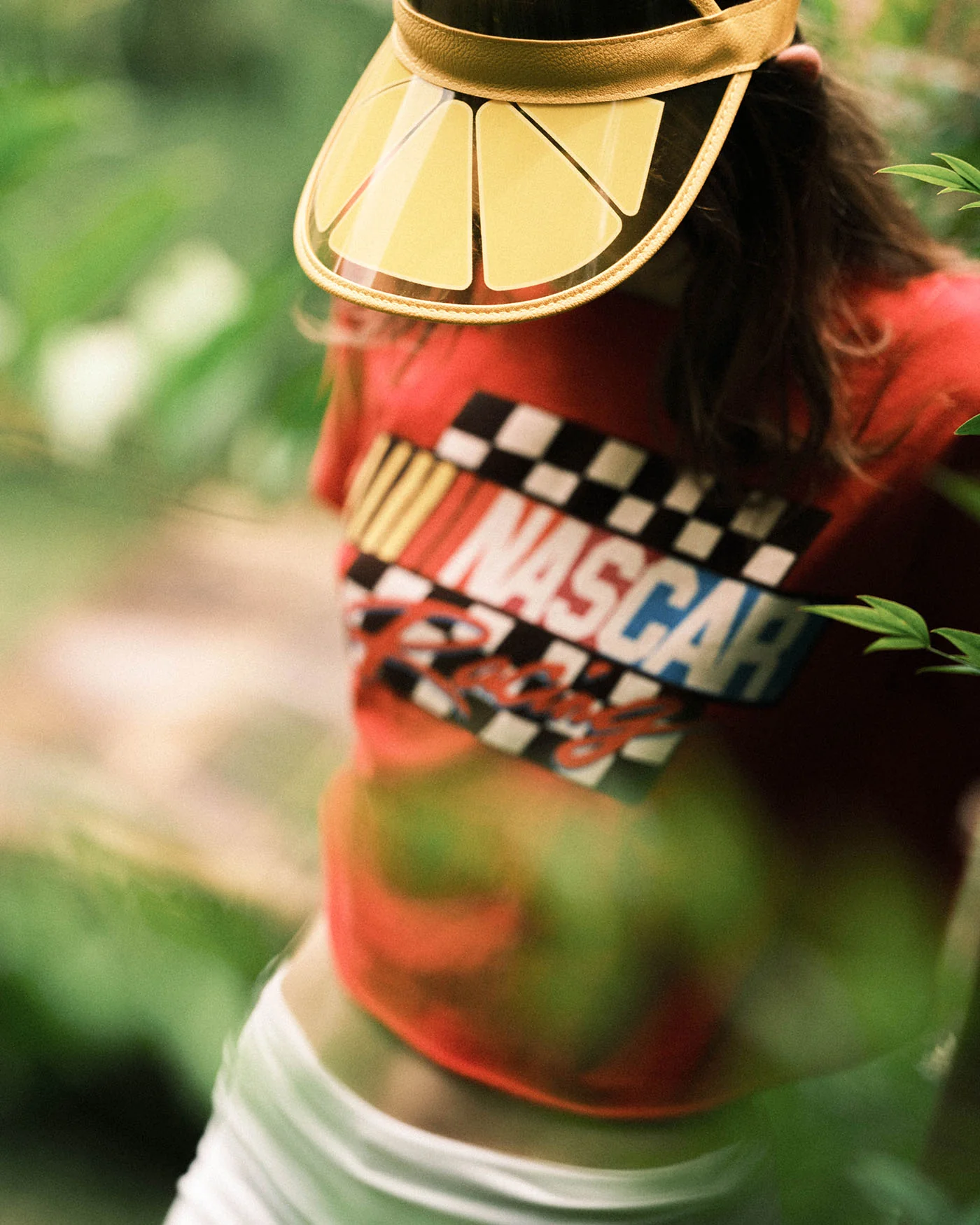 Women's NASCAR Racing Flea Market Crop Tee - Image 3