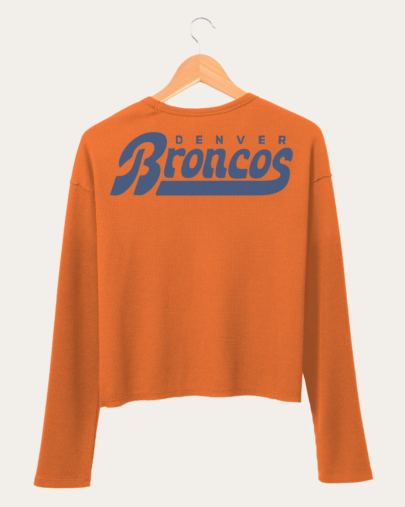 Women's NFL Denver Broncos Long Sleeve Pocket Thermal - Image 3