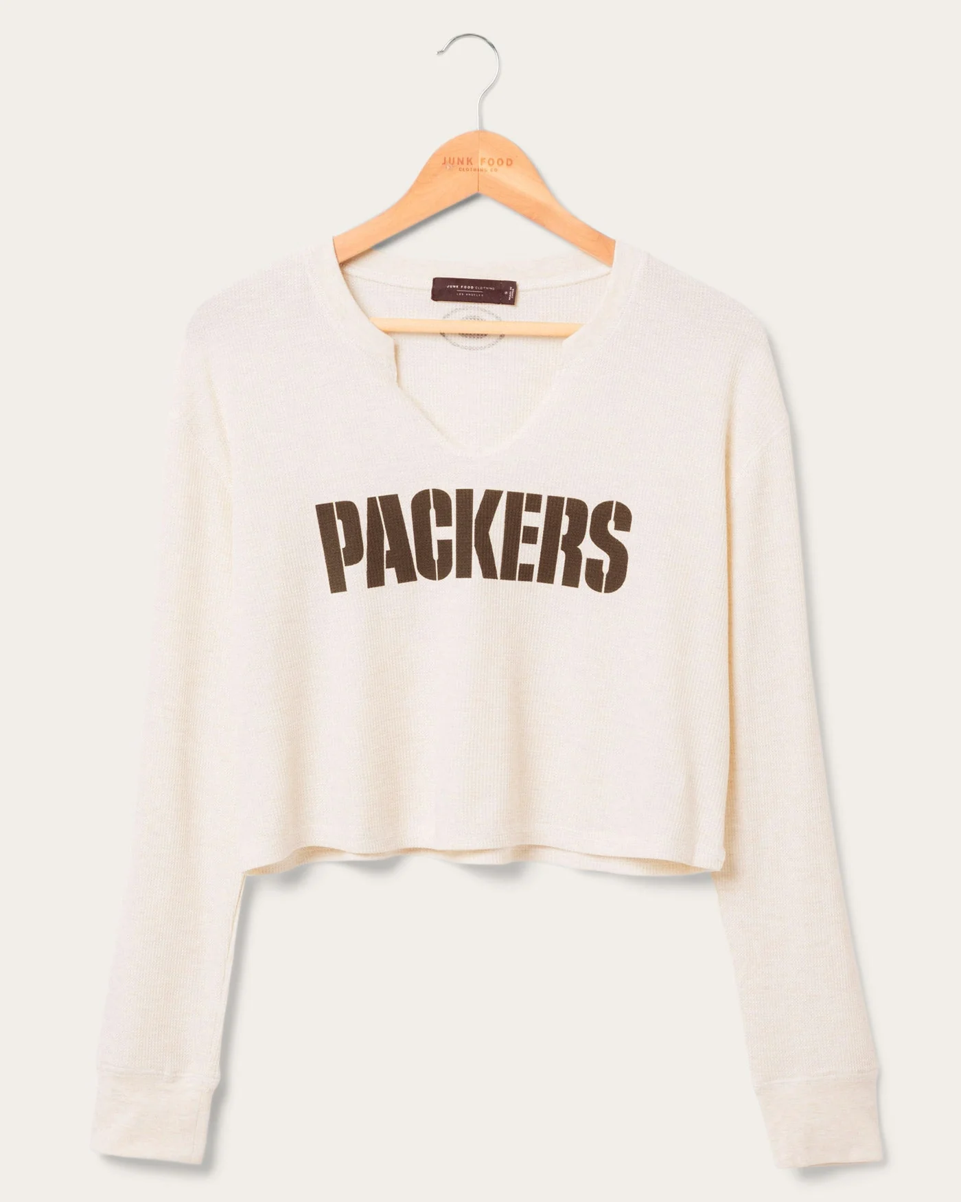 Women's Green Bay Packers Sunday Crop Thermal