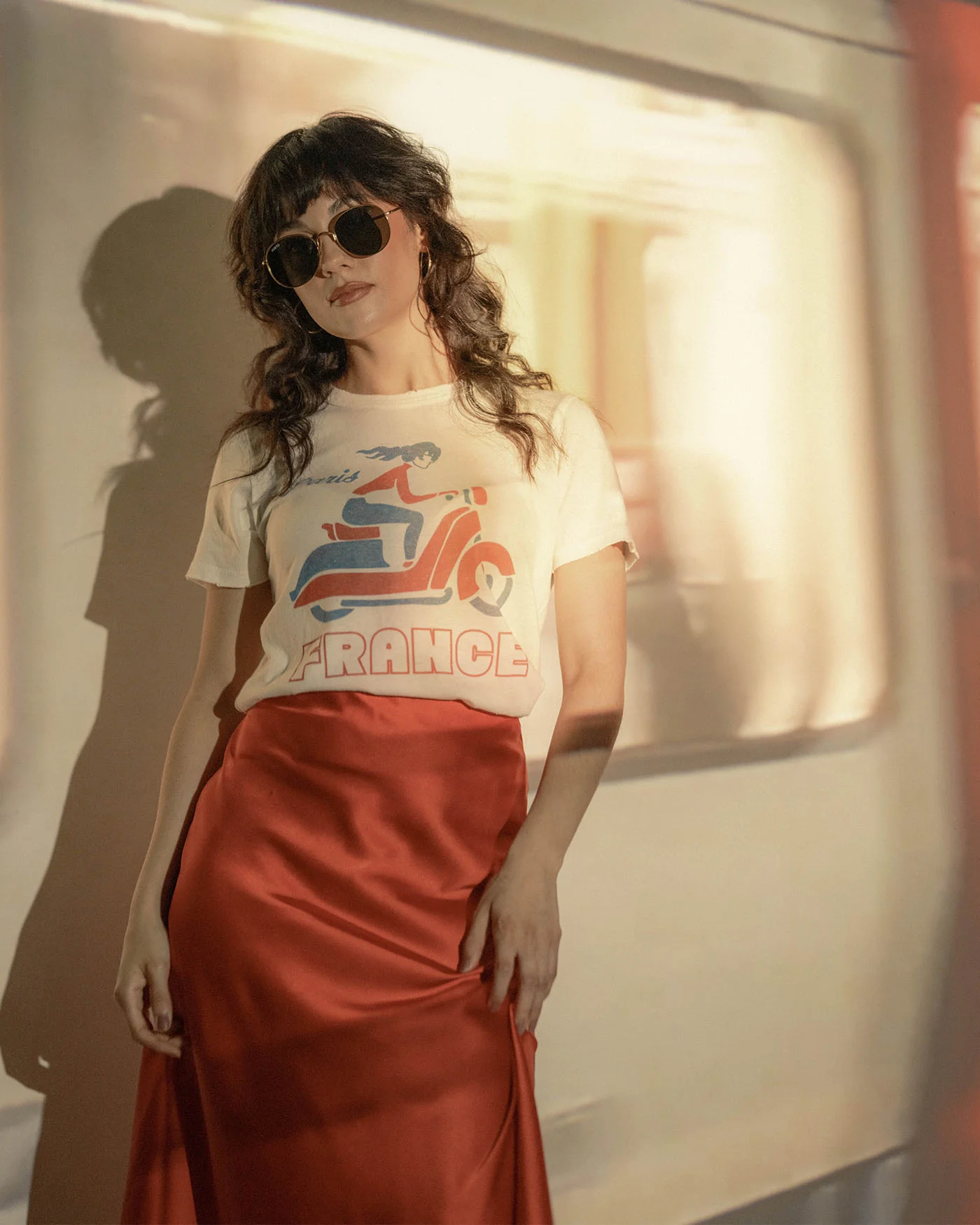 Women's Paris France Original Tee - Image 2