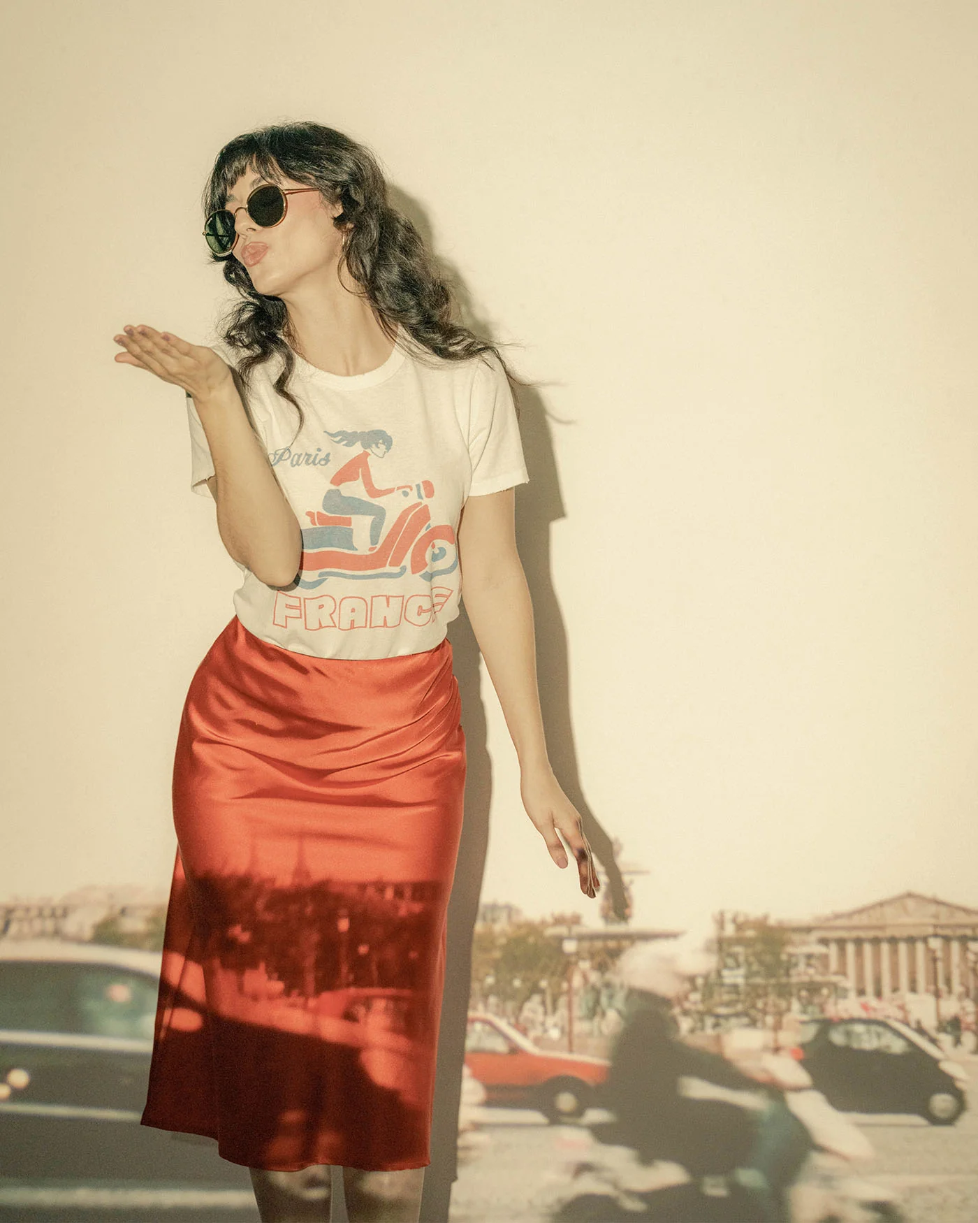 Women's Paris France Original Tee - Image 3