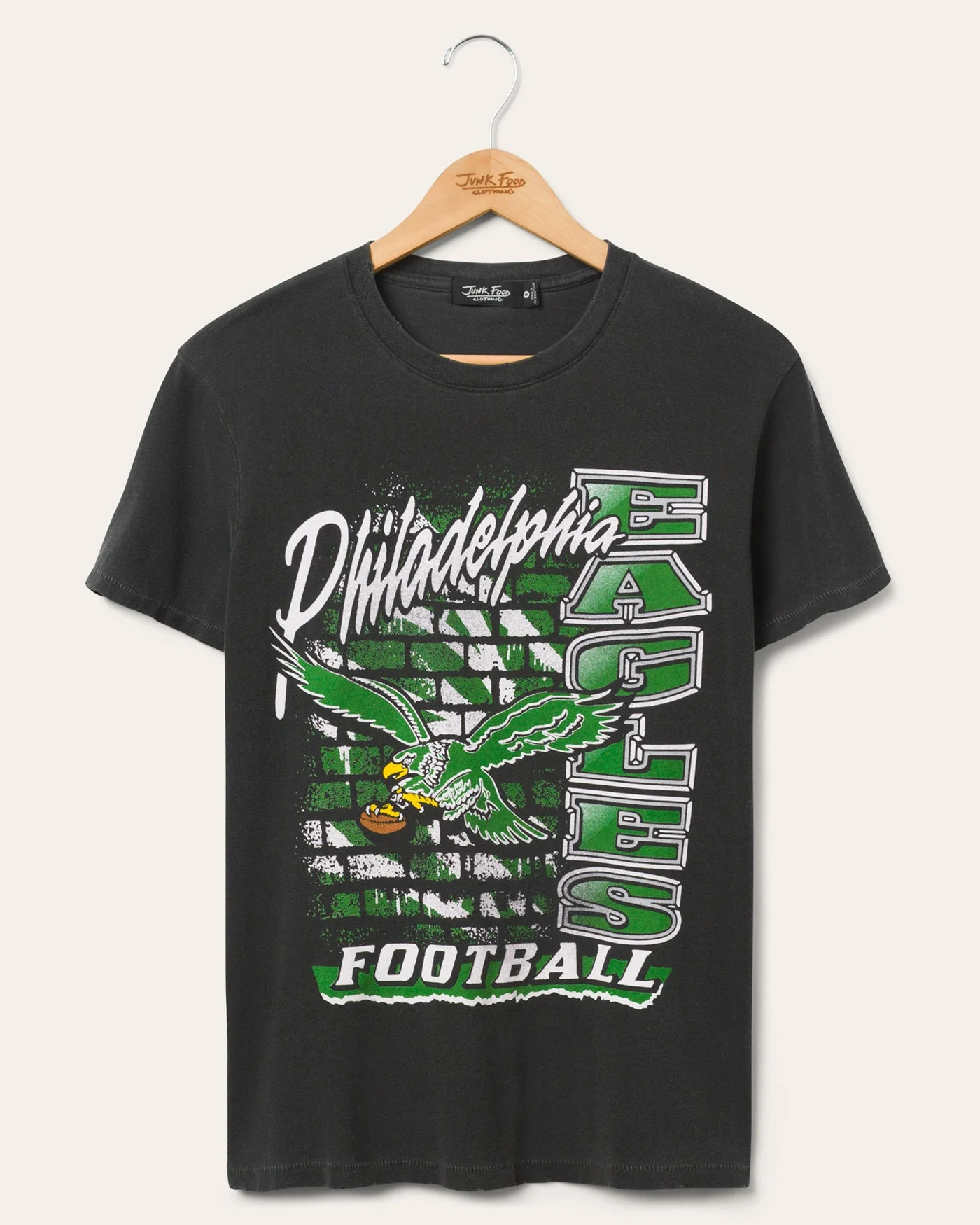 Women's Philadelphia Eagles Brick Vintage Tee