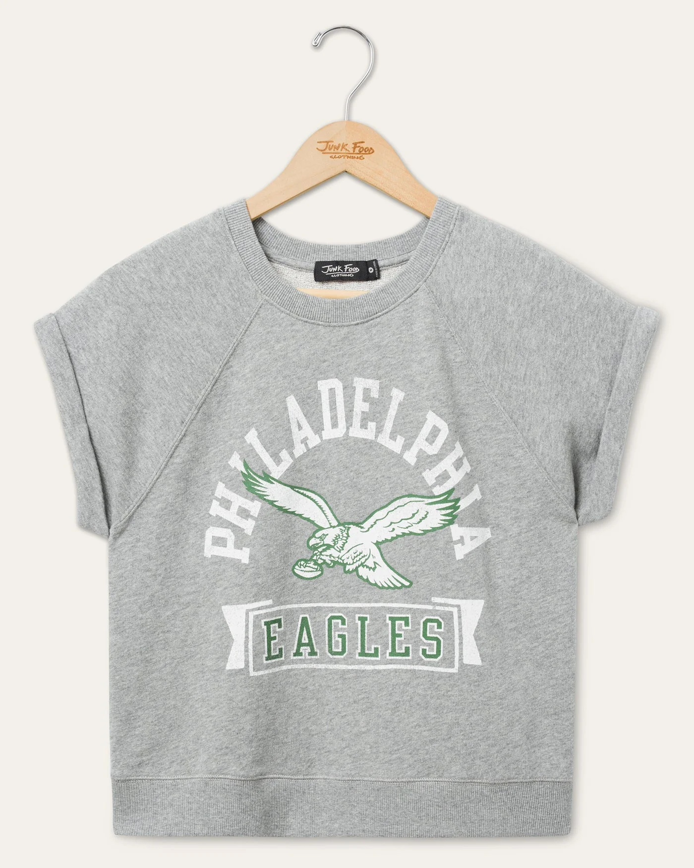Women's Philadelphia Eagles Raglan Fleece Tank