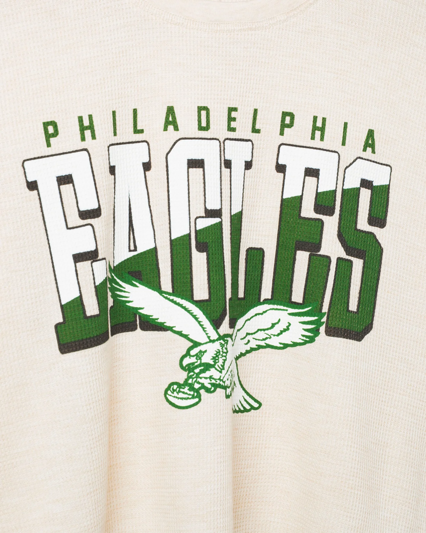 Women's Philadelphia Eagles Slant Crop Thermal - Image 5