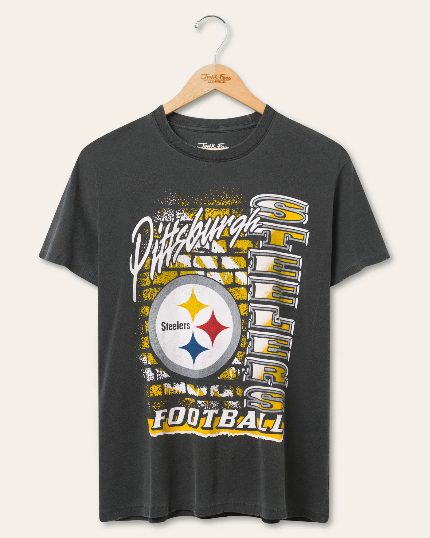 Women's Pittsburgh Steelers Brick Vintage Tee