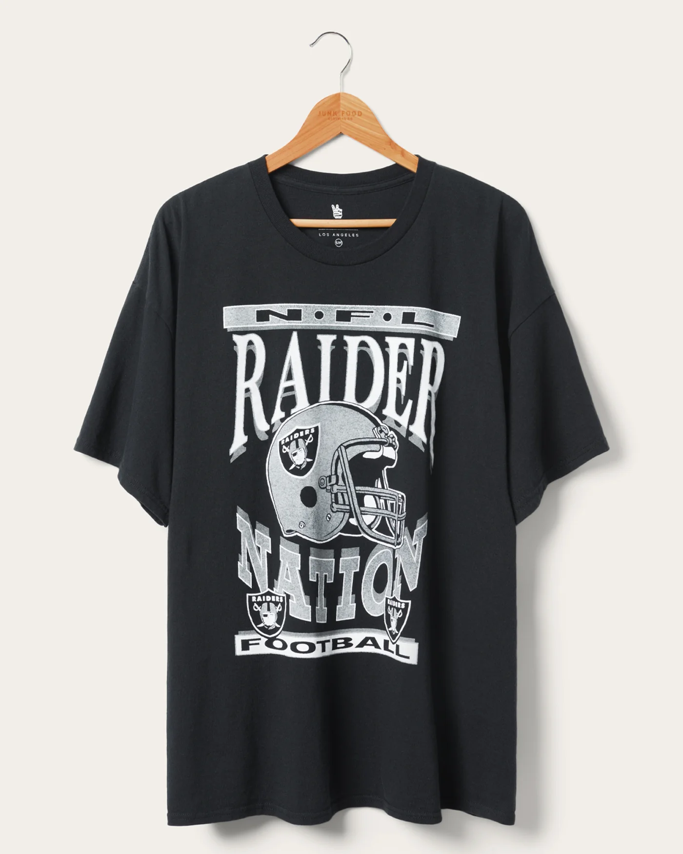Women's Las Vegas Raiders Helmet Oversized Tee Dress