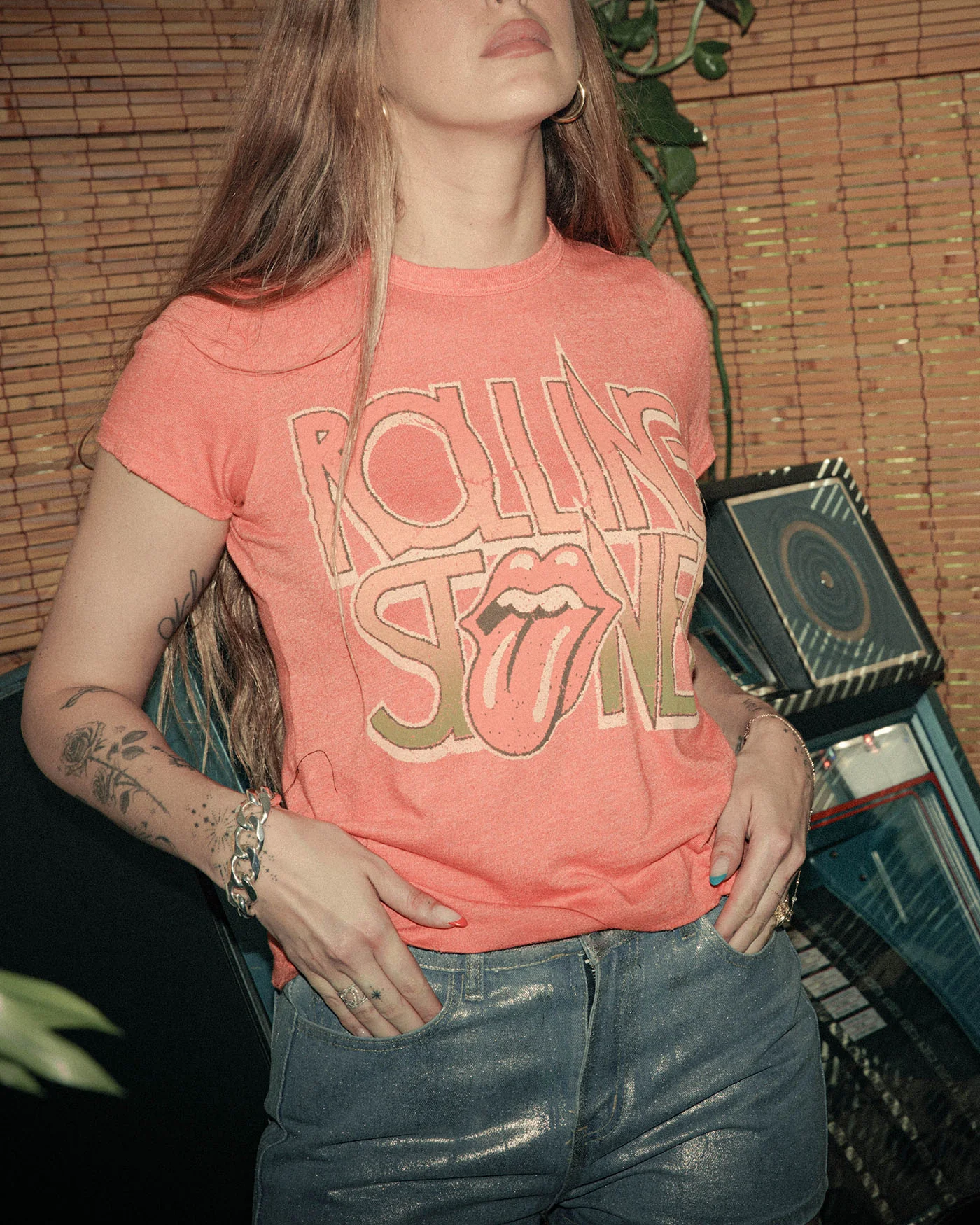Women's The Rolling Stones Hot Lips Original Tee - Image 2