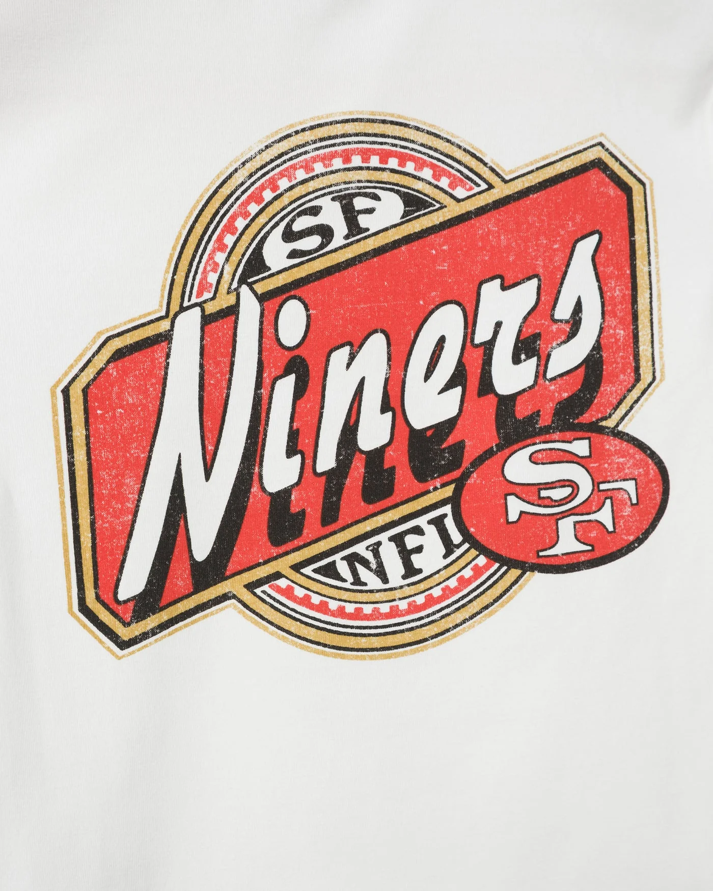 Women's San Francisco 49ers Cheers Baby Tee - Image 3