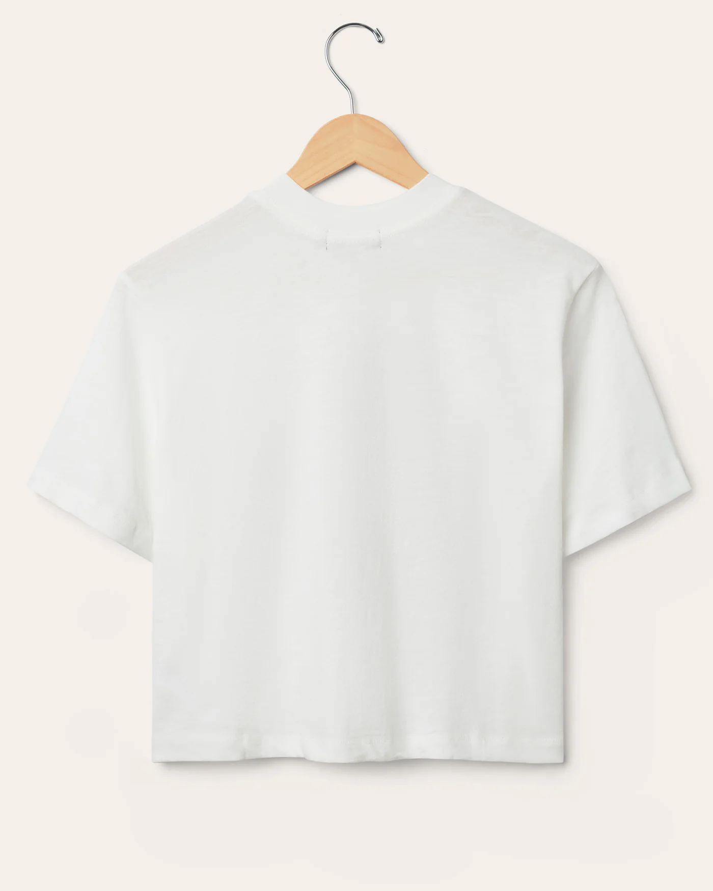 Women's San Francisco 49ers Game Time Mock Neck Crop Tee - Image 4