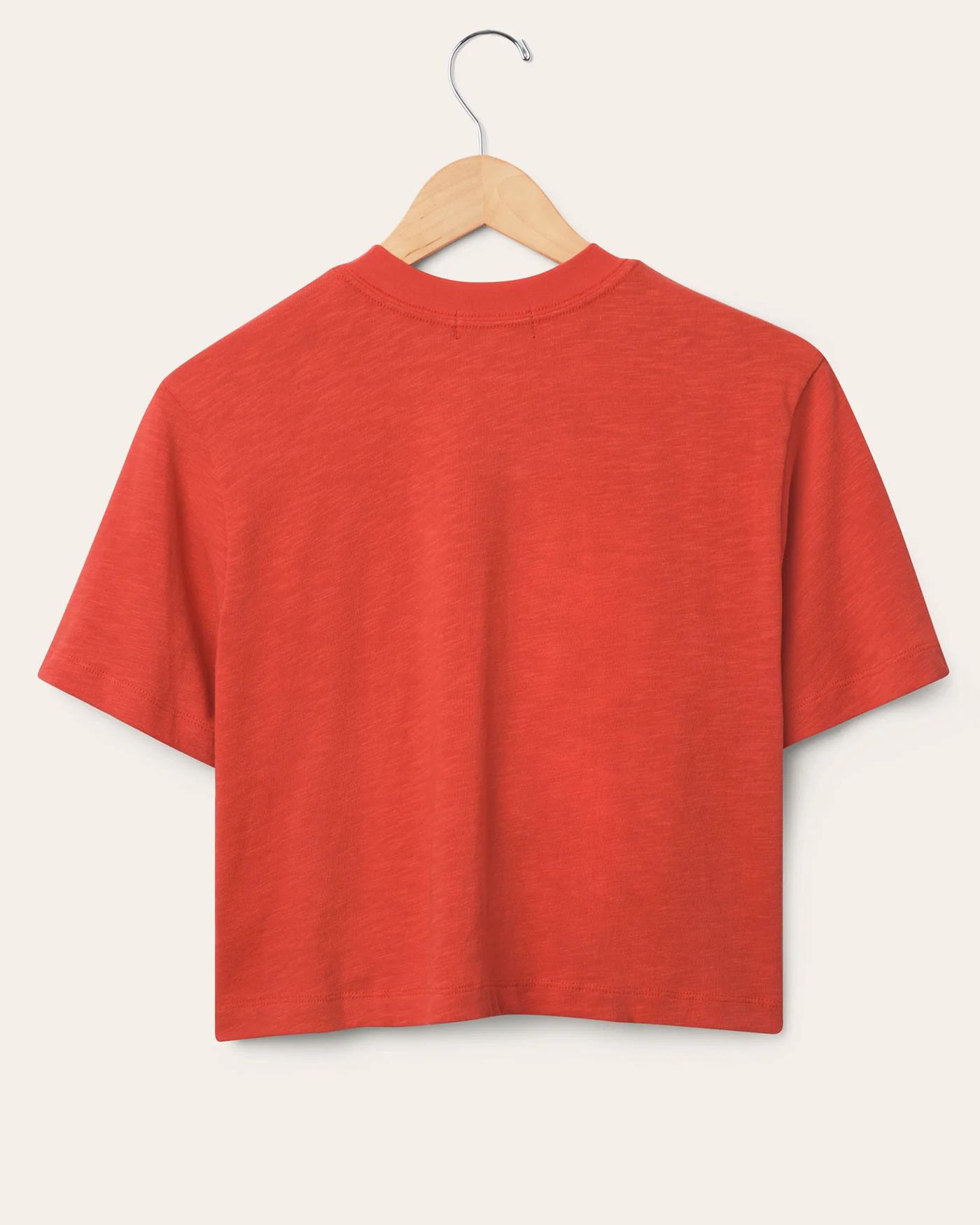 Women's San Francisco 49ers Thrill Mock Neck Crop Tee - Image 2