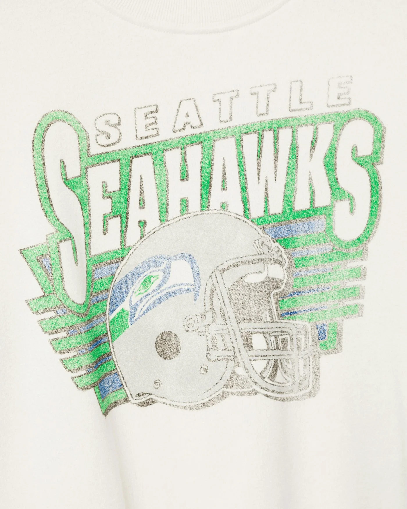 Women's Seattle Seahawks Kickoff Crop Crew Fleece - Image 3